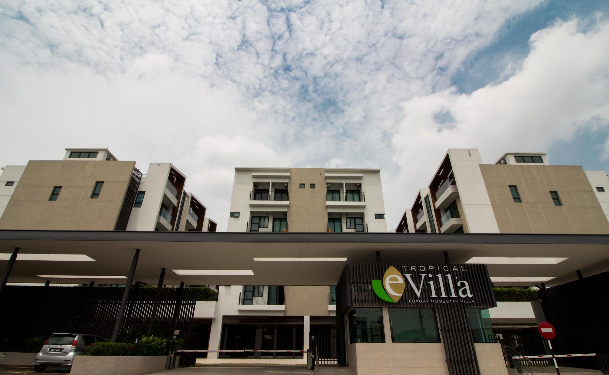 Vista Exterior Tropical Villa Service Suite