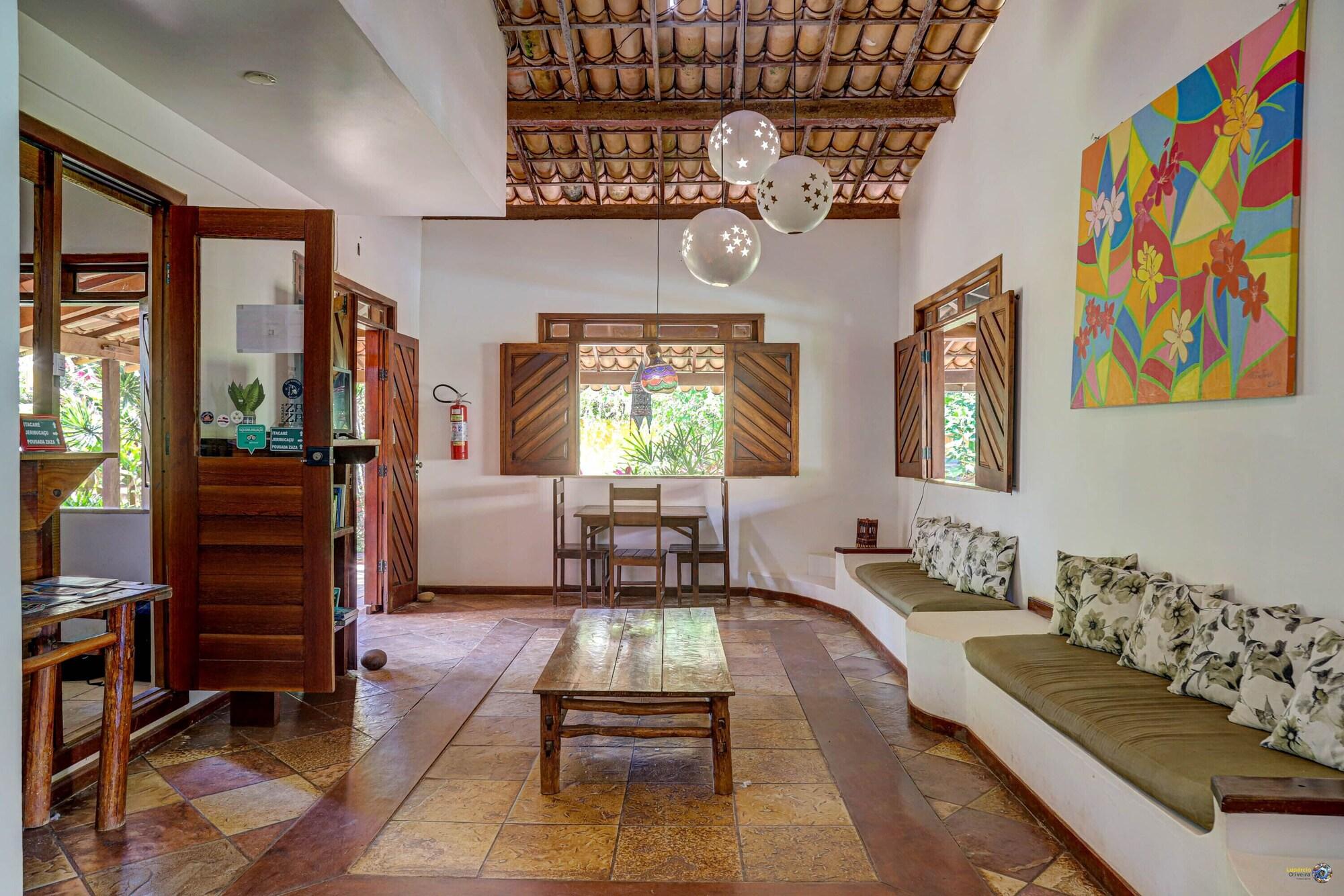Vista Lobby POUSADA CASA ZAZA