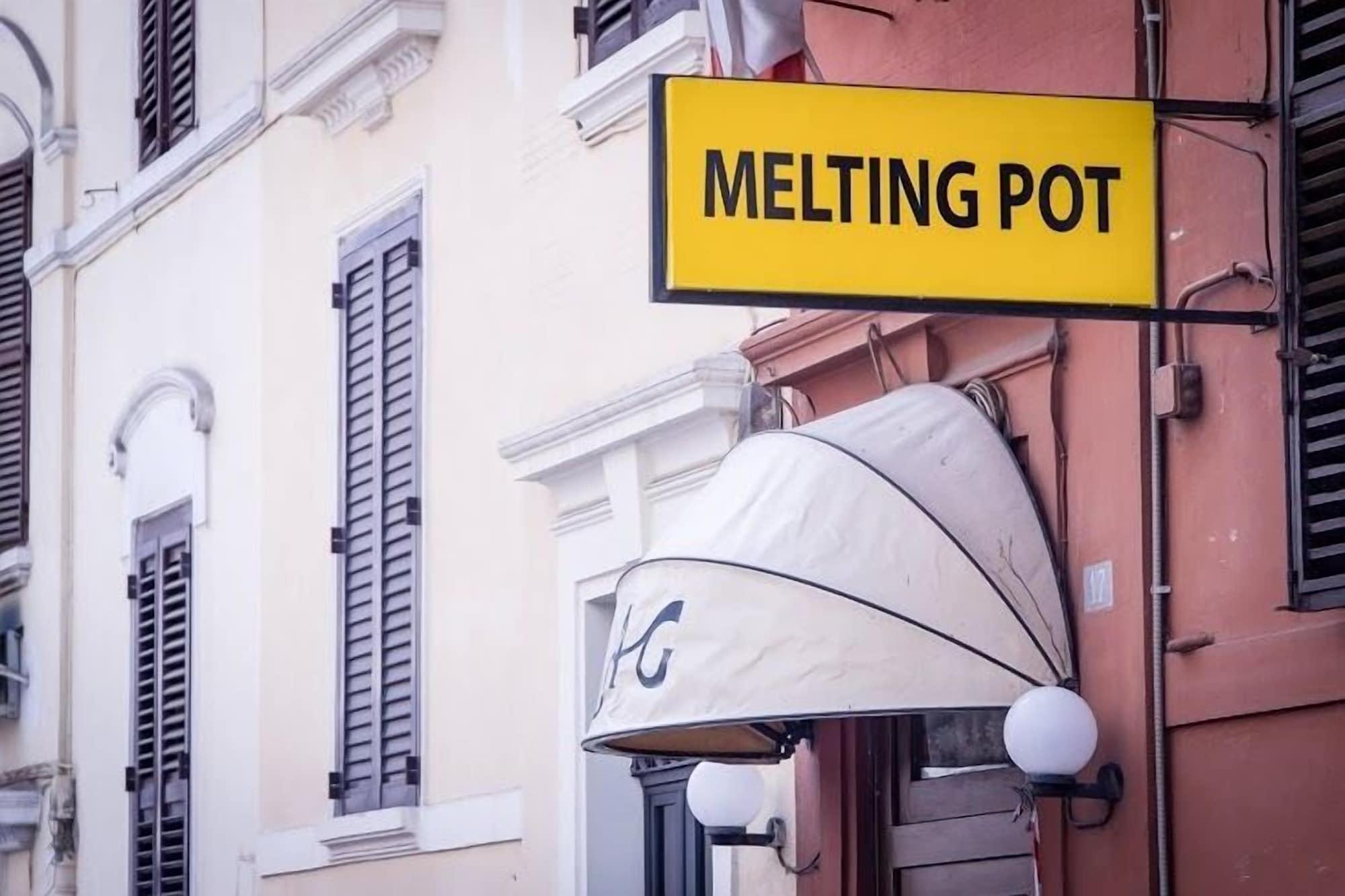 Vista Exterior Hostel Melting Pot Rome