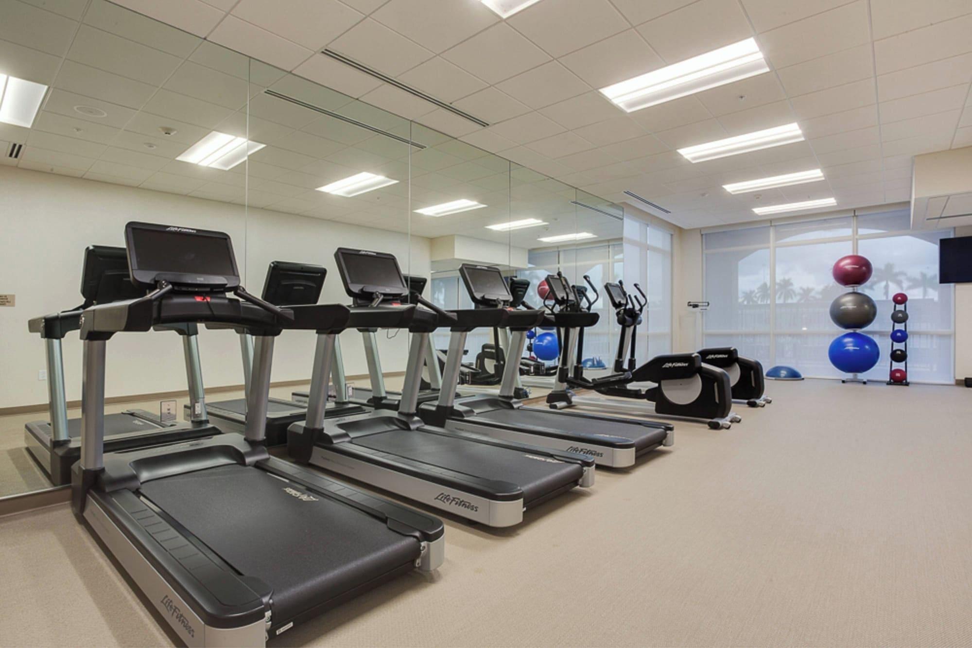 Gimnasio SpringHill Suites by Marriott Fort Lauderdale Miramar