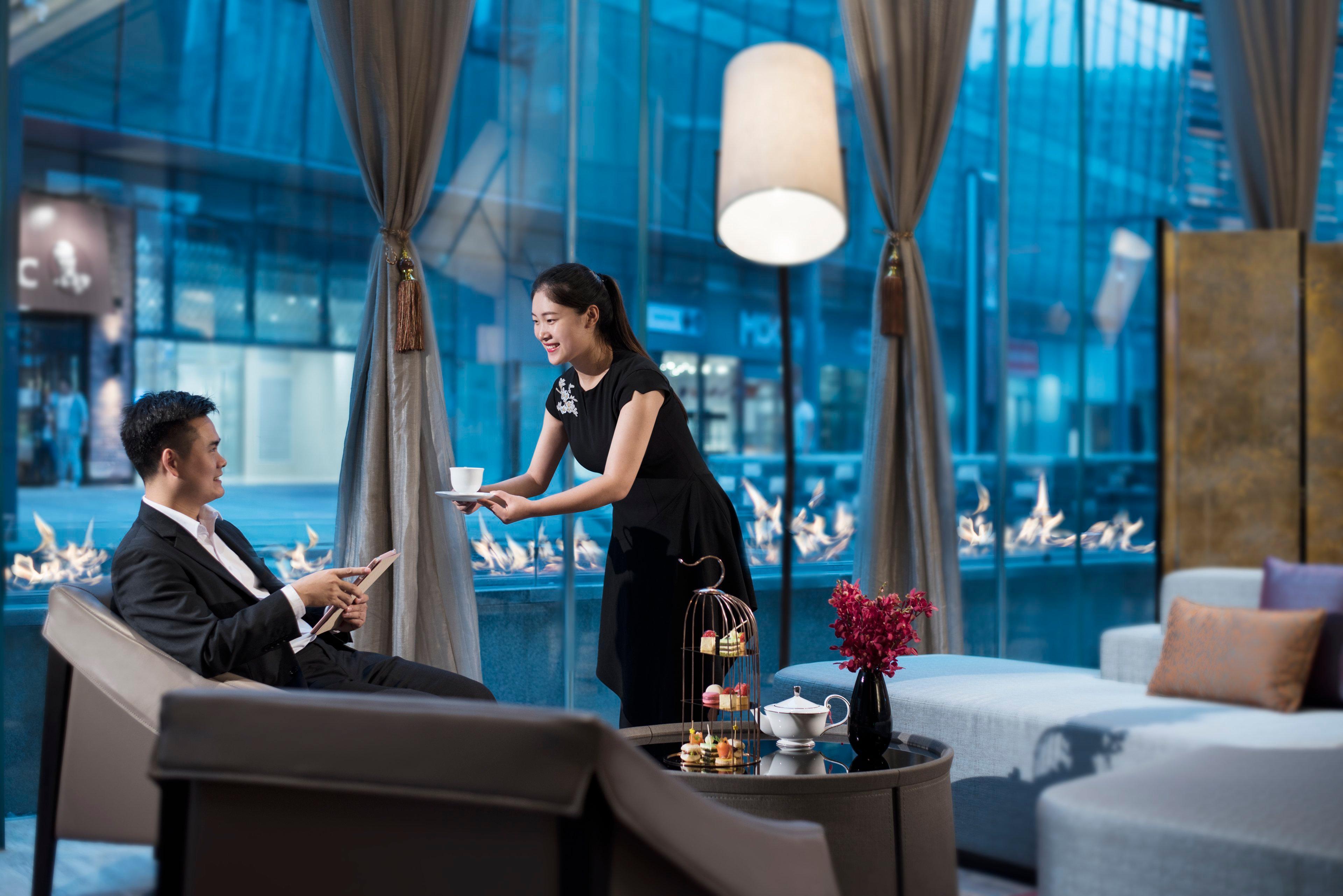 Bar/Salón Crowne Plaza Baoji City Center by IHG