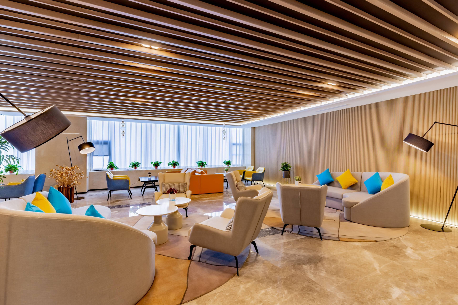 Vista Lobby Holiday Inn Express Hohhot East Station by IHG