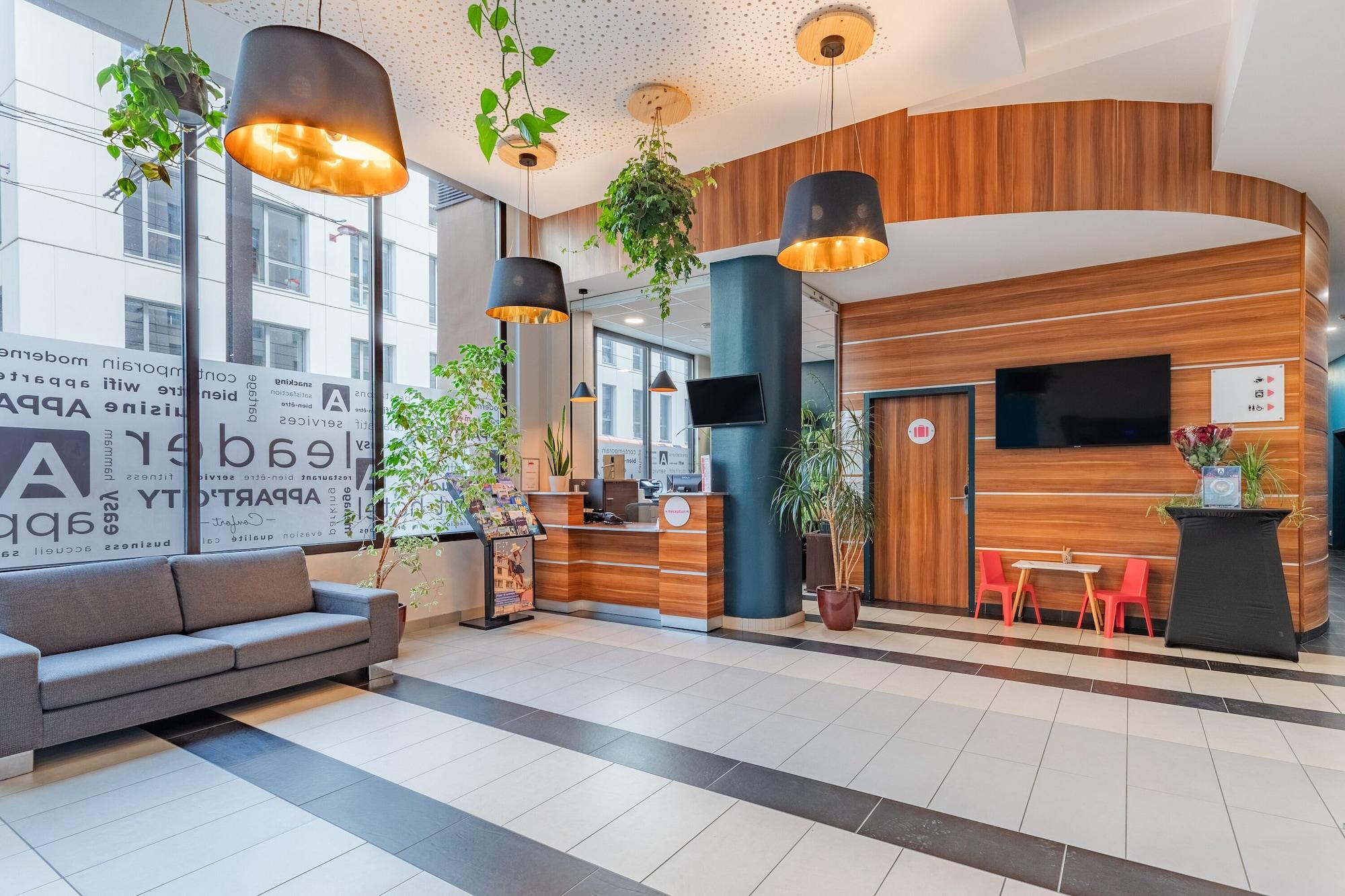 Vista Lobby Appart'City Confort Le Mans Centre