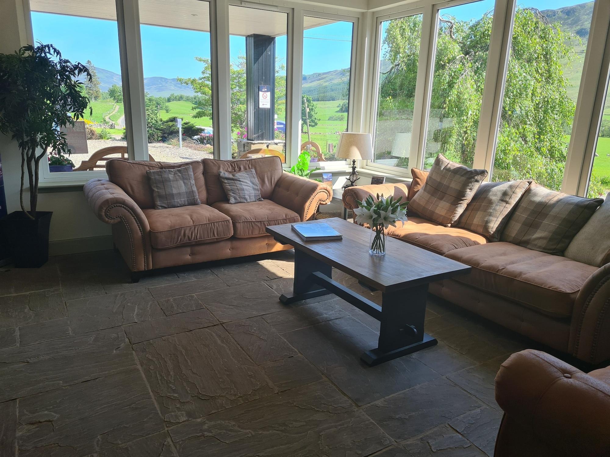 Vista Lobby Glen Clova Hotel and Lodges