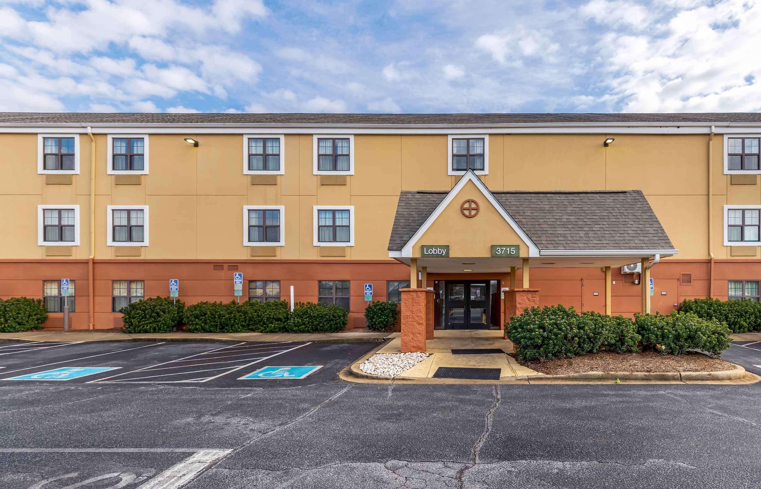 Vista Exterior Extended Stay America Select Suites - Greenville - Airport