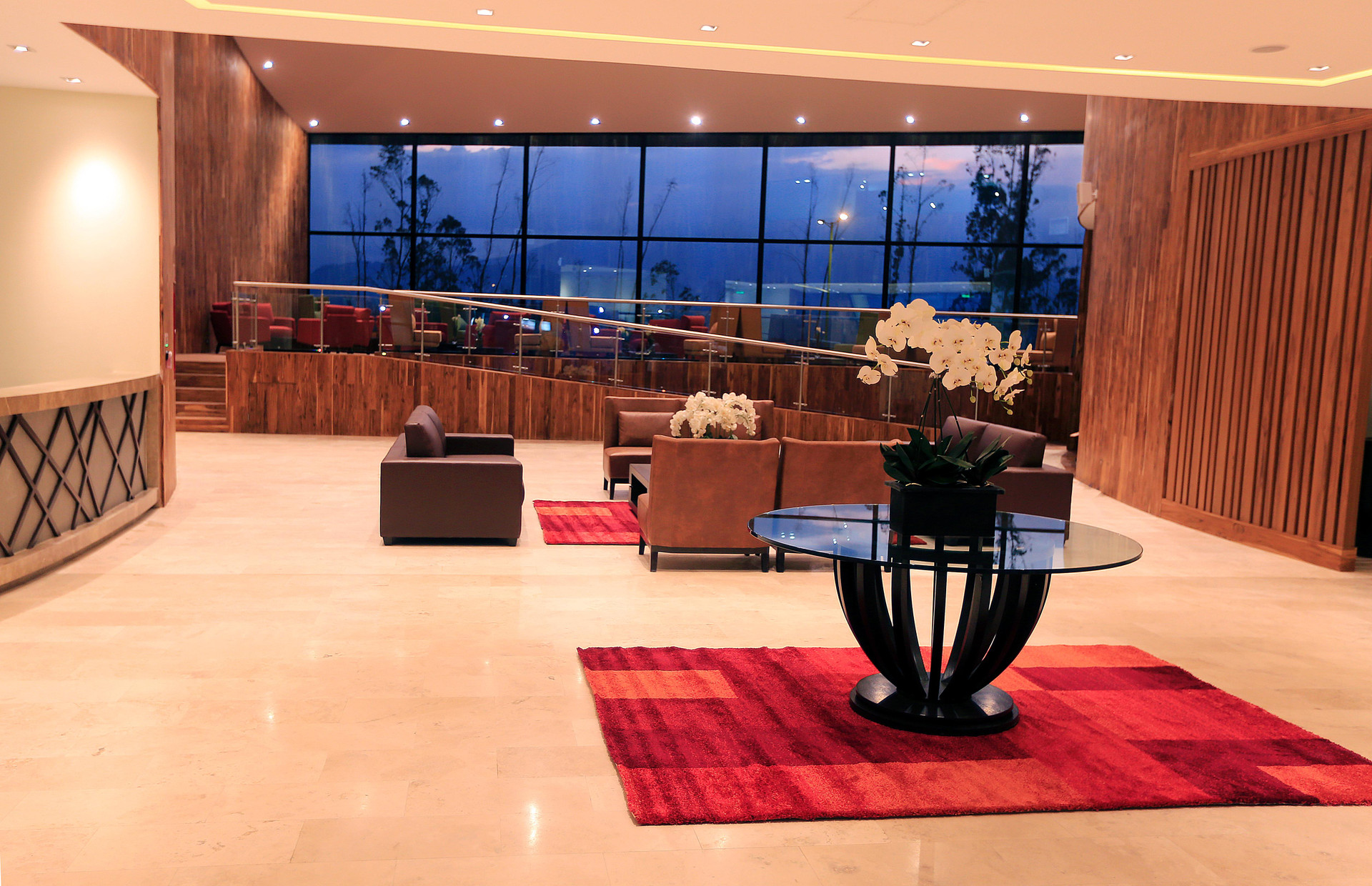 Vista do lobby Wyndham Quito Airport