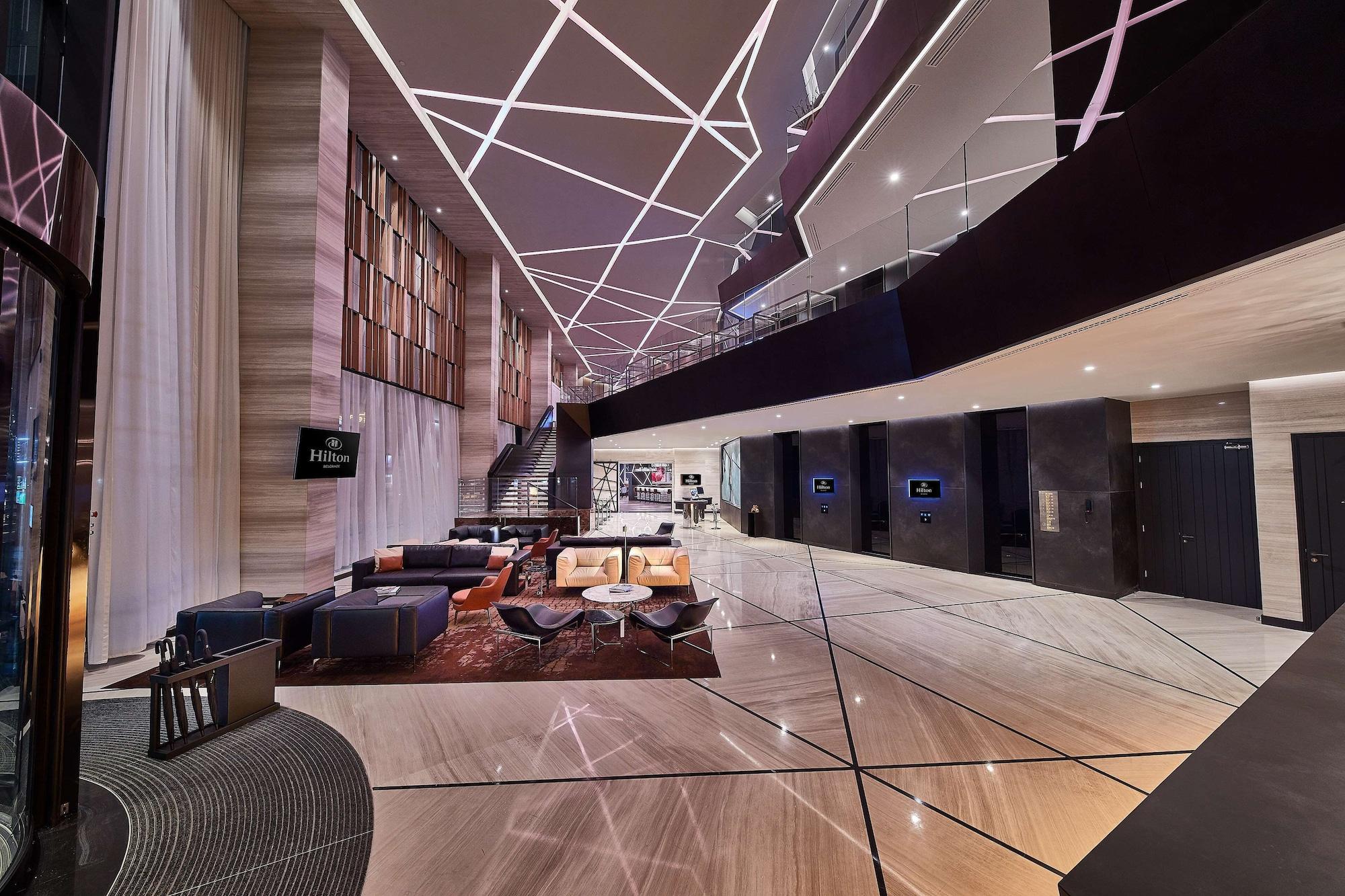 Vista Lobby Hilton Belgrade