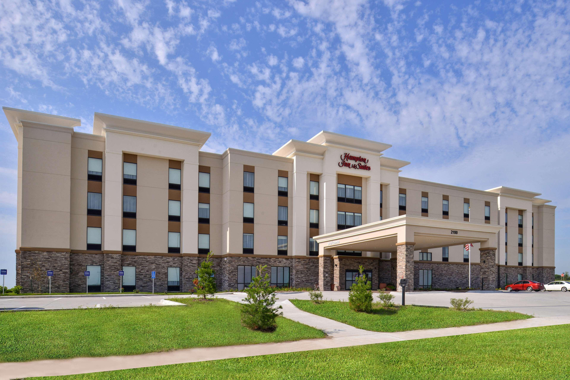 Vista Exterior Hampton Inn & Suites Ames