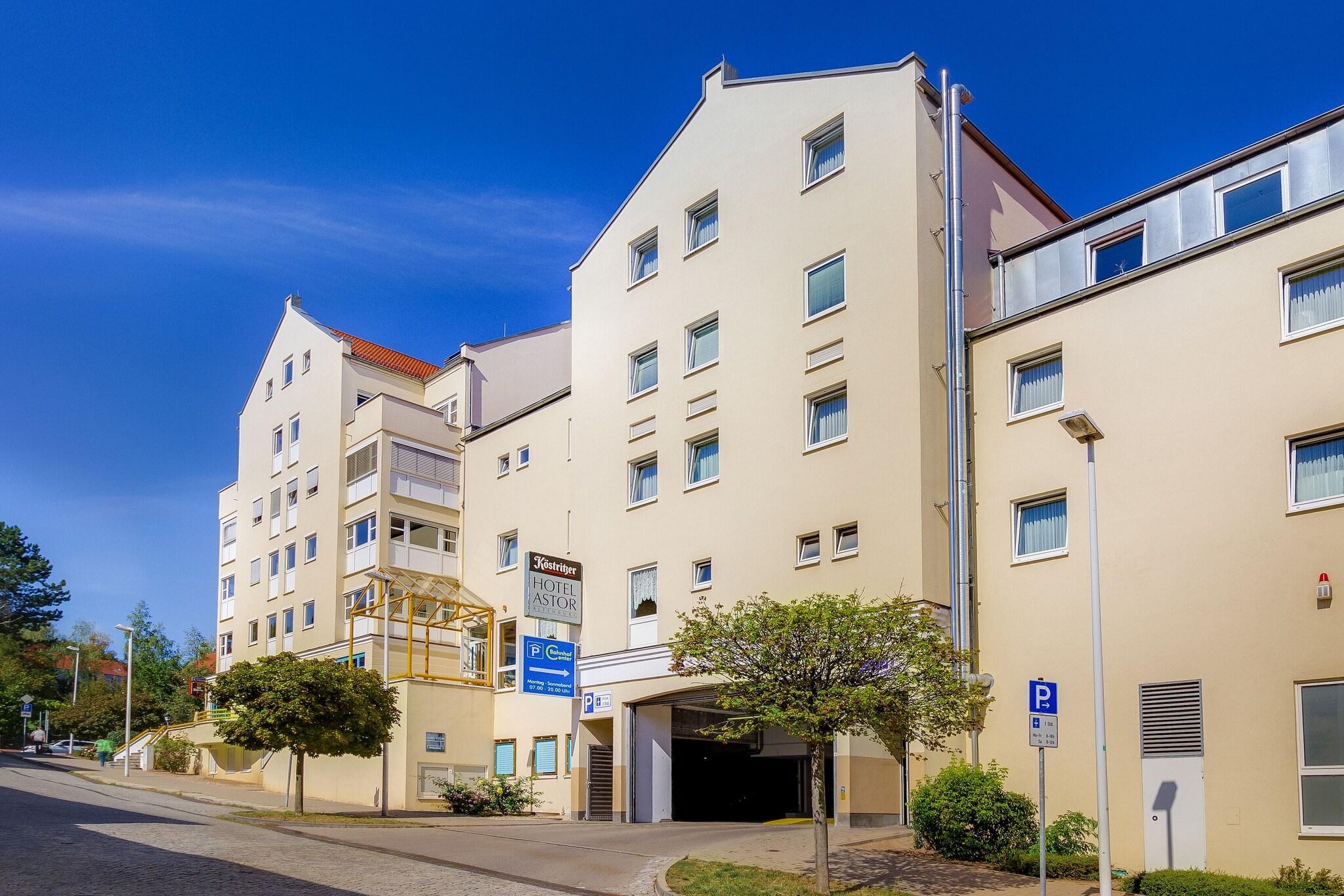 Vista Exterior Hotel Astor in Altenburg