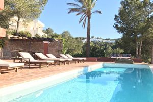 Alquiler Vacacional - 7 bedrooms, 7 bathrooms, infinity private pool - best views of Ibiza, Can Avy