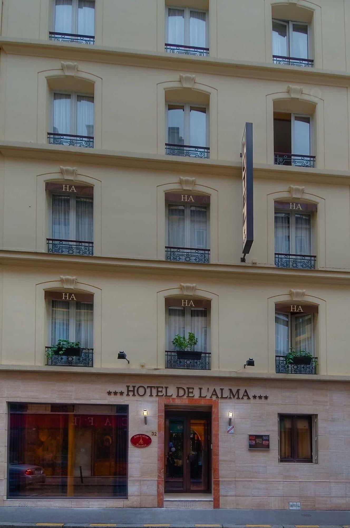 Vista Exterior Hôtel de l'Alma by Malone