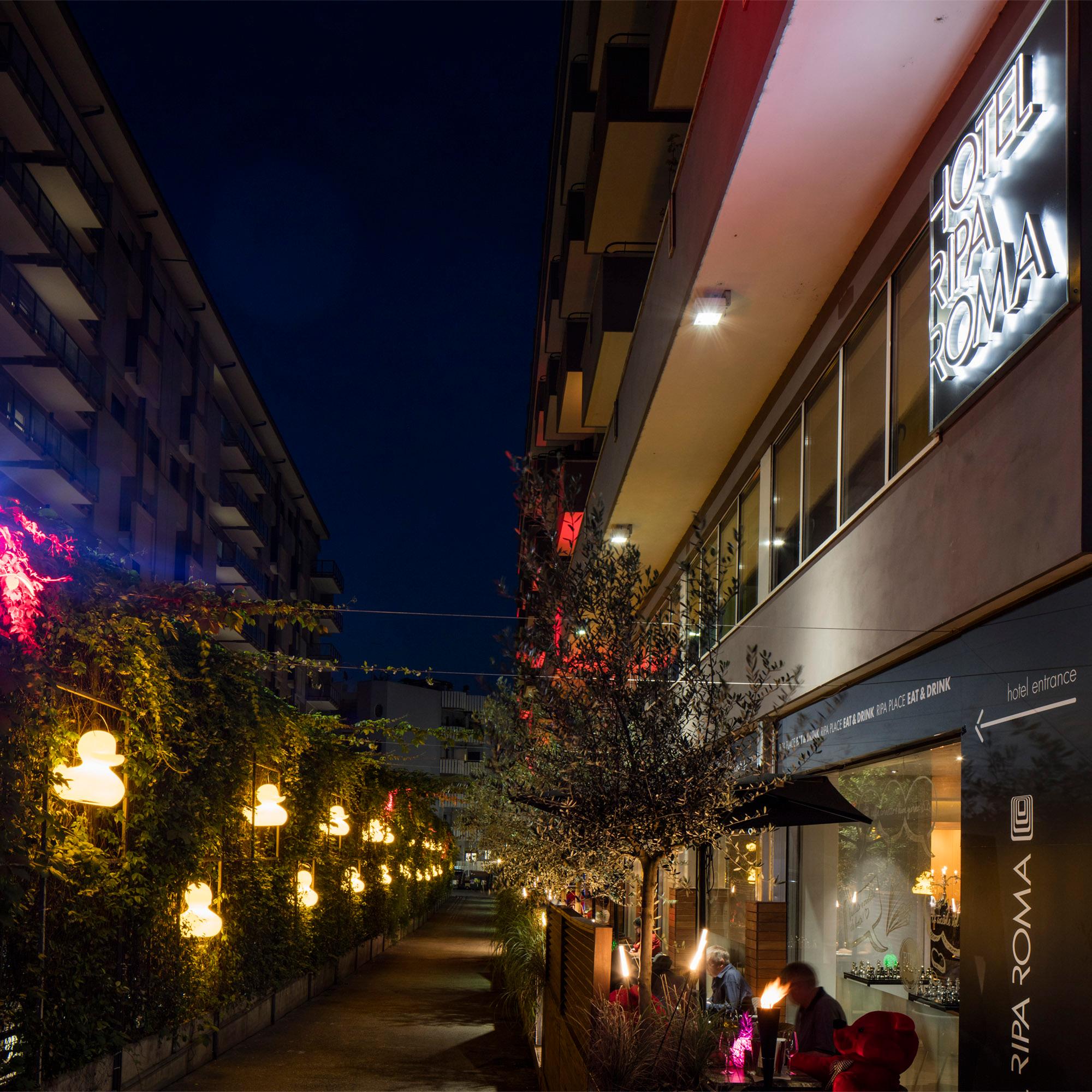 Vista Exterior Hotel Ripa Roma