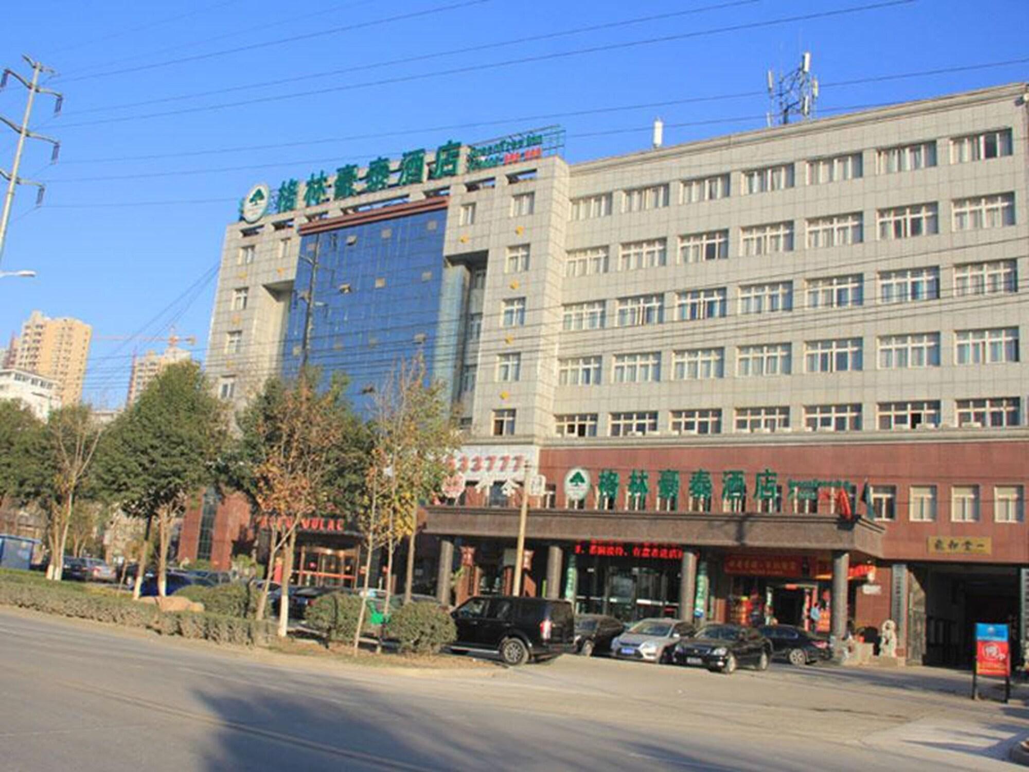 Vista Exterior GreenTree Inn Bozhou Qiaocheng District Yaodu Road Hotel