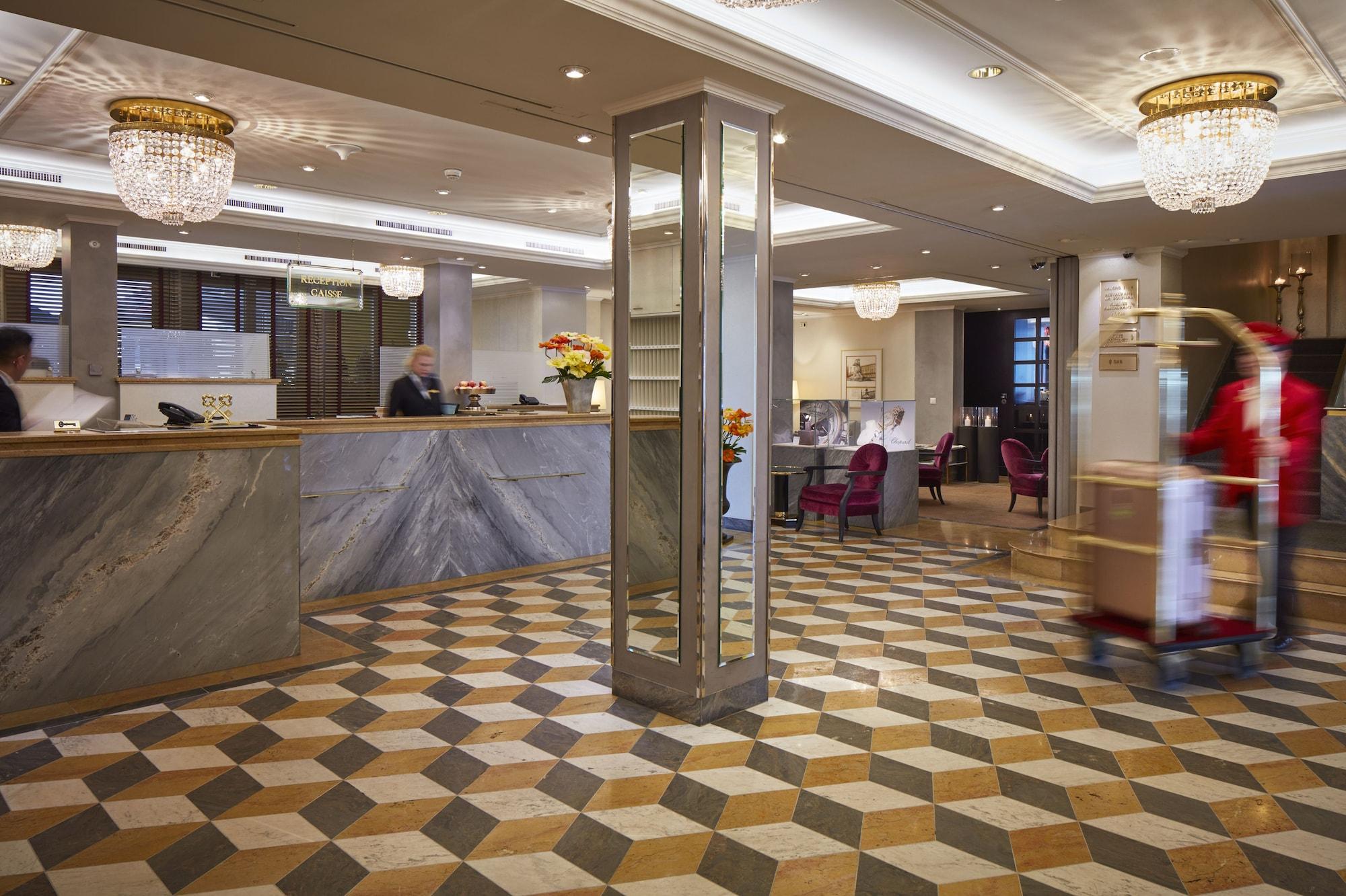Vista Lobby Hotel Schweizerhof Zürich