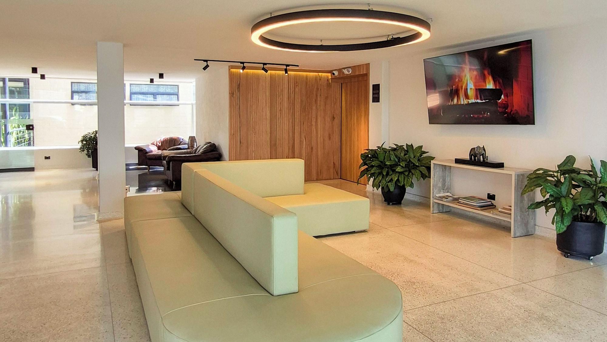 Vista Lobby Hotel Santiago de Arma