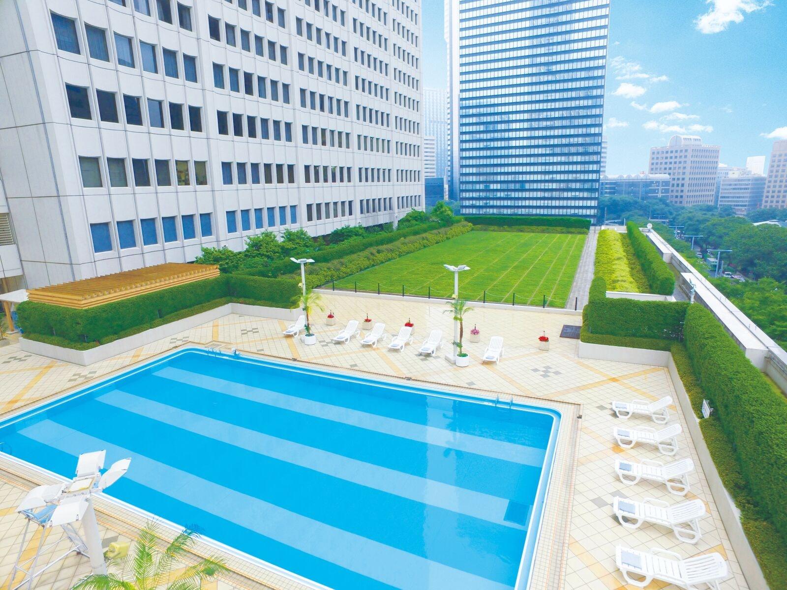 Vista Piscina Keio Plaza Hotel Tokyo Premier Grand