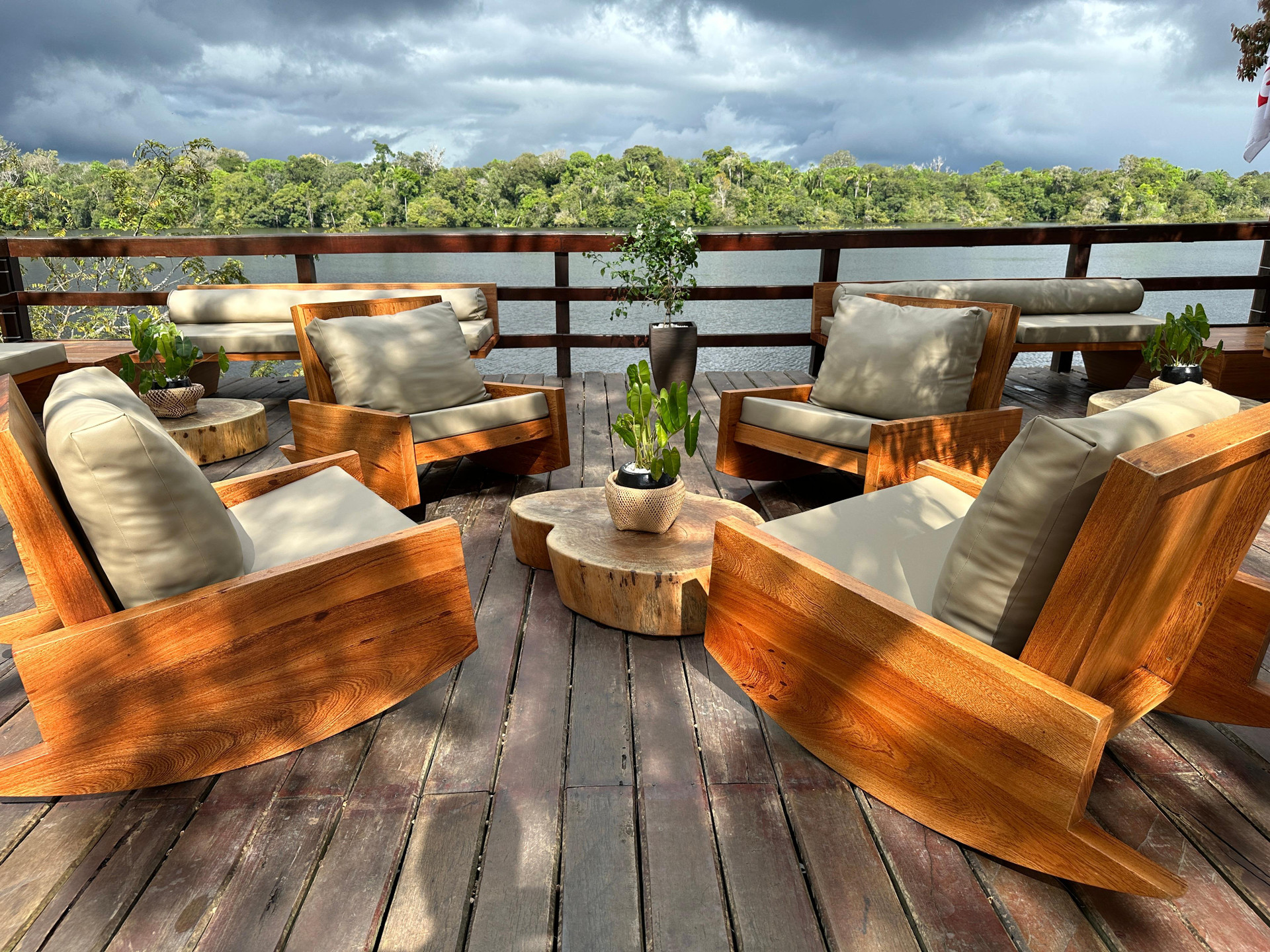 Vista Exterior Juma Amazon Lodge Hotel de Selva