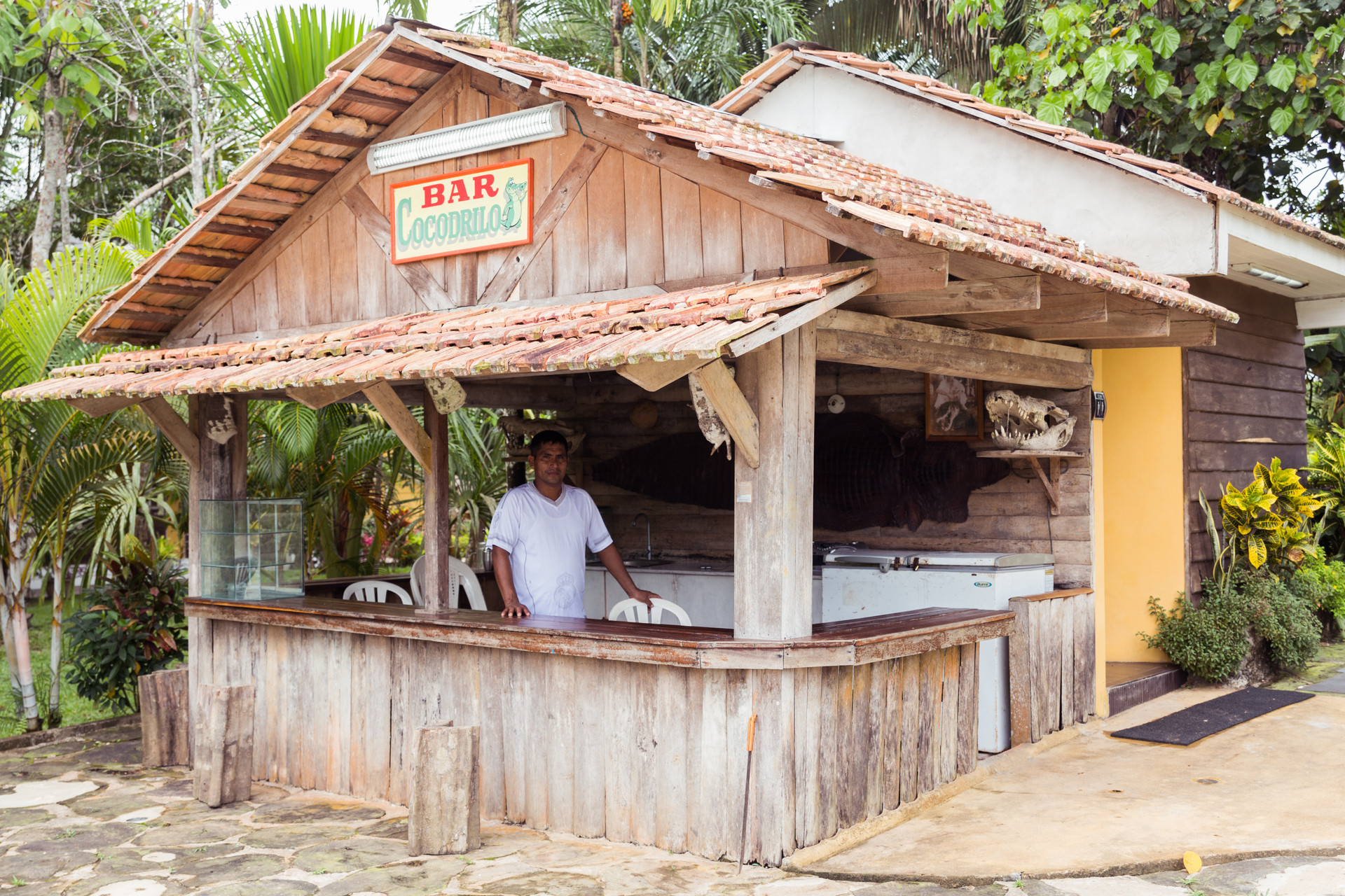 Bar/Salón Amazon Garden Ecolodge