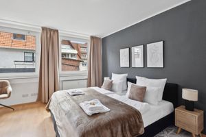 Alquiler Vacacional - Charysma: Billiard loft | pedestrian zone | bedroom with smart TV | parking lot
