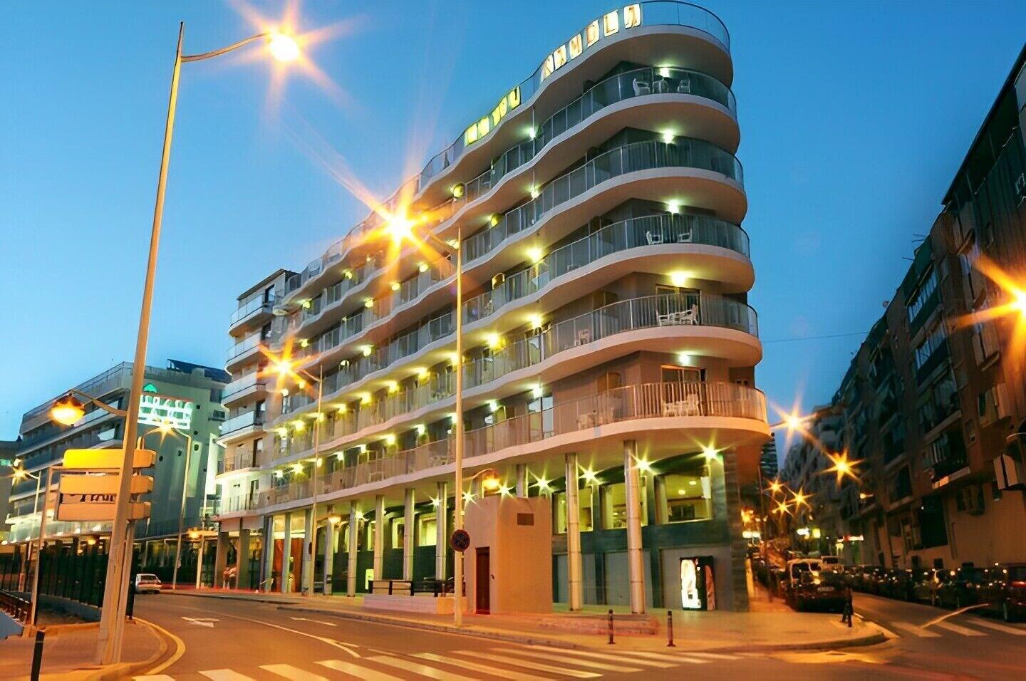 Vista Exterior Hotel Rambla Benidorm