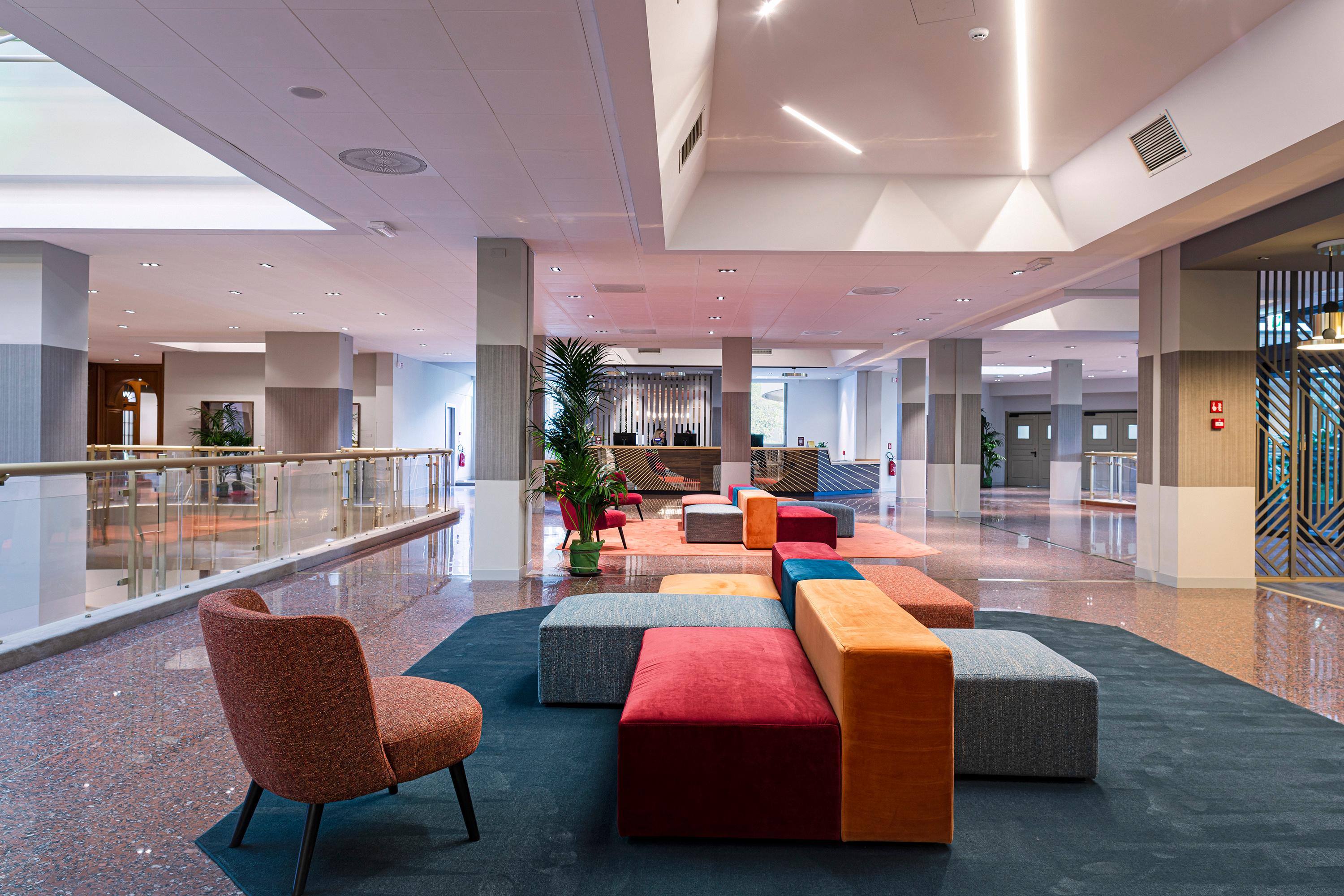 Vista Lobby Quark Hotel Milano