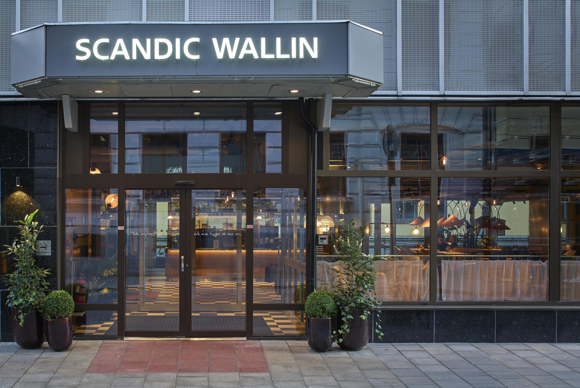 Vista Exterior Scandic Wallin