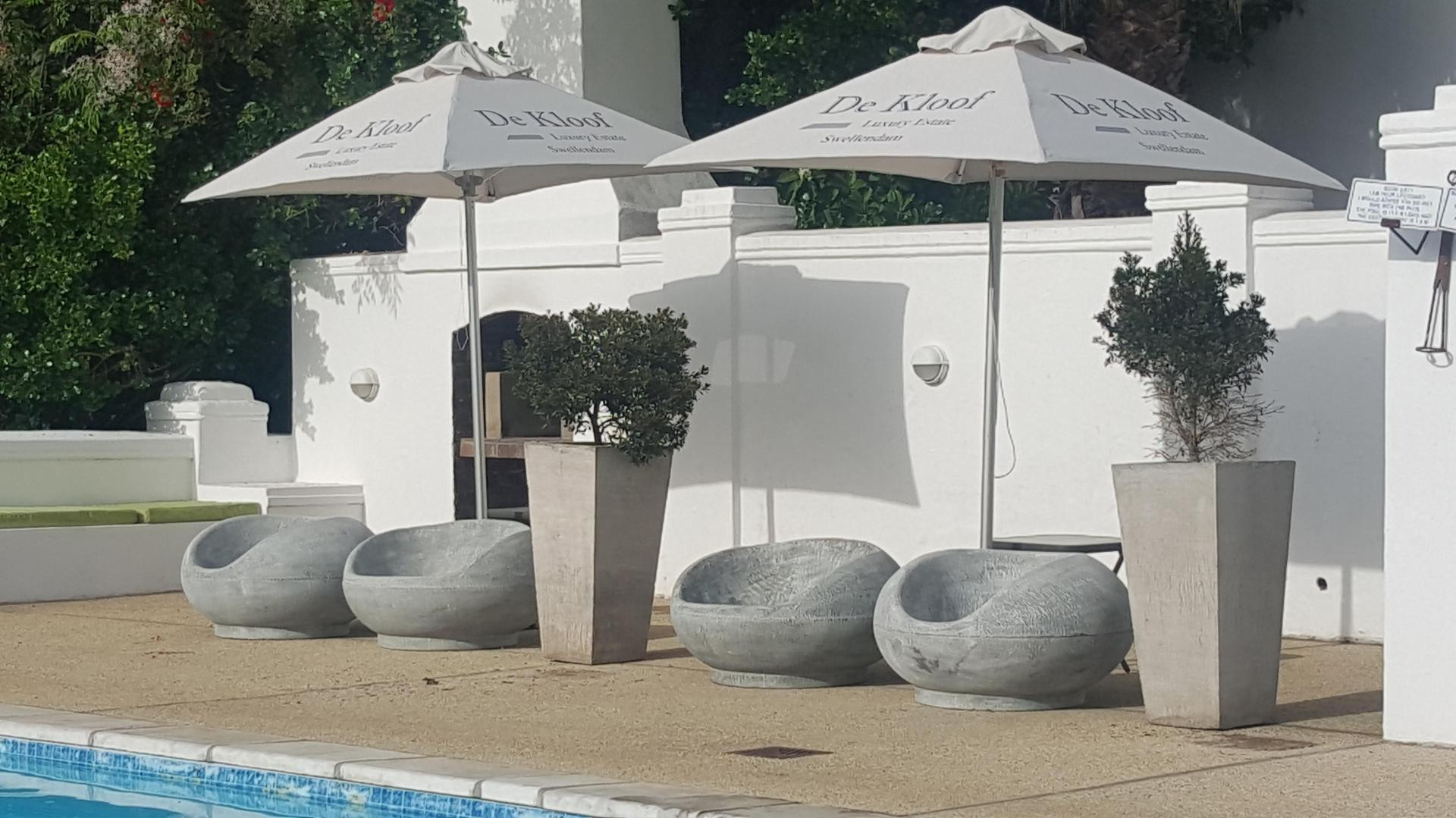 Vista Piscina De Kloof Luxury Estate Hotel