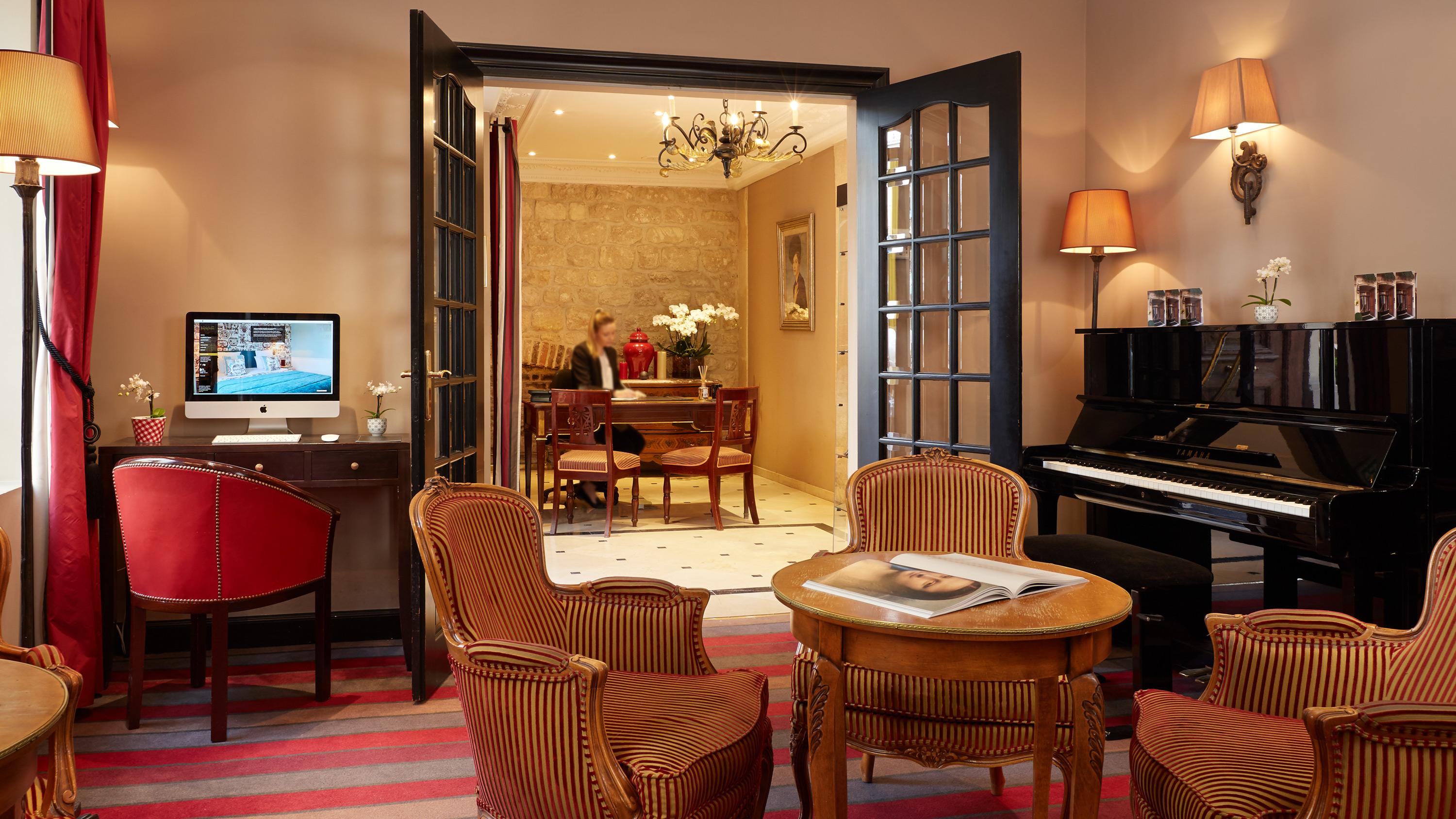 Vista Lobby Hôtel Relais Saint Jacques Paris