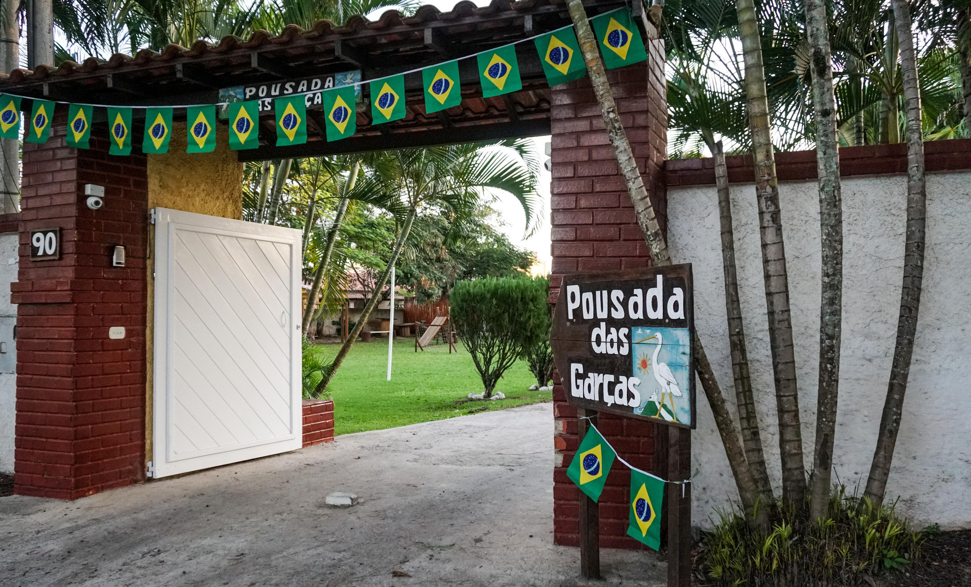 Vista Exterior Pousada das Garças