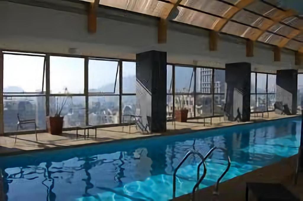 Vista Piscina San Agustin Apart