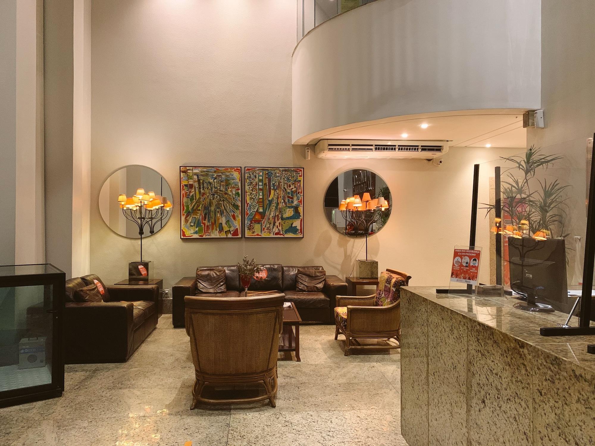 Vista Lobby América Towers Hotel