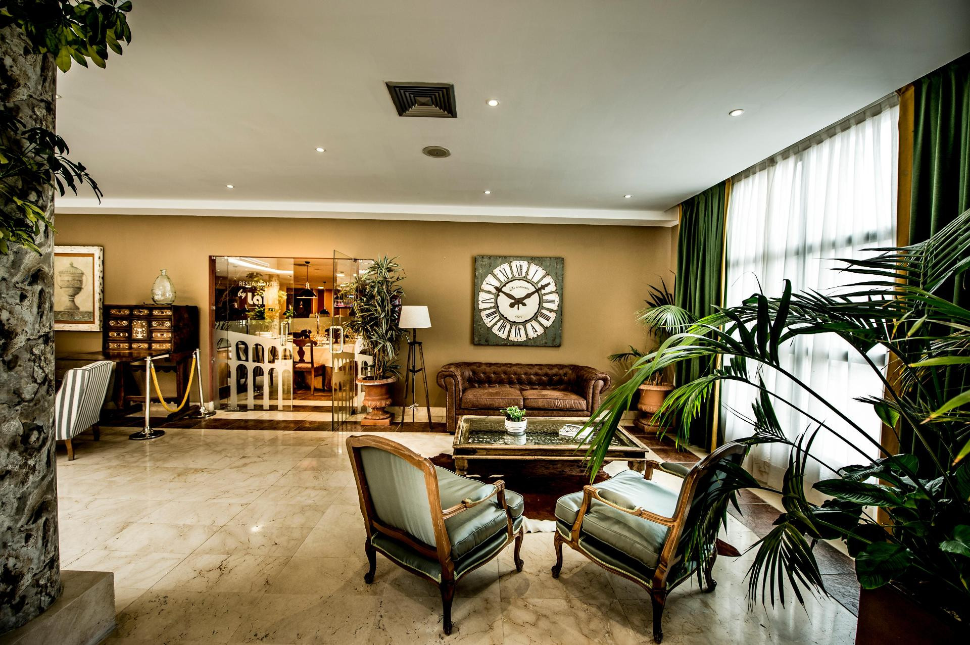 Vista Lobby Hotel Segovia Sierra de Guadarrama