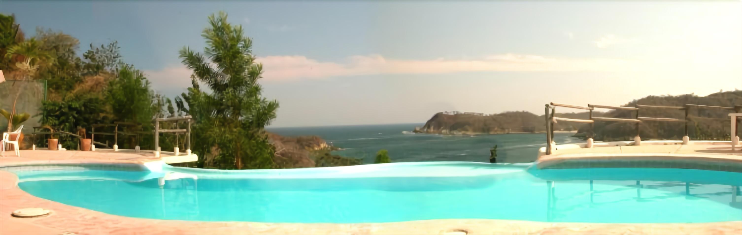 Vista Piscina Hotel Playa Fandango