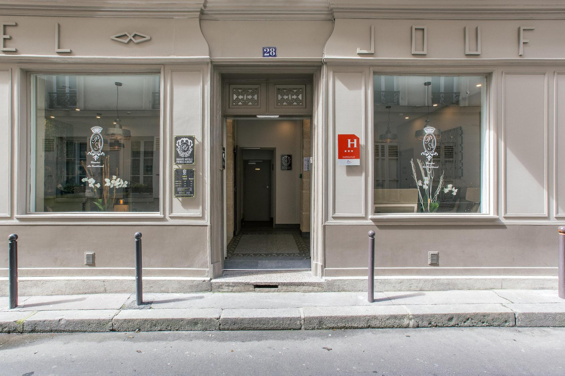 Vista Exterior Hotel Prince Albert Wagram