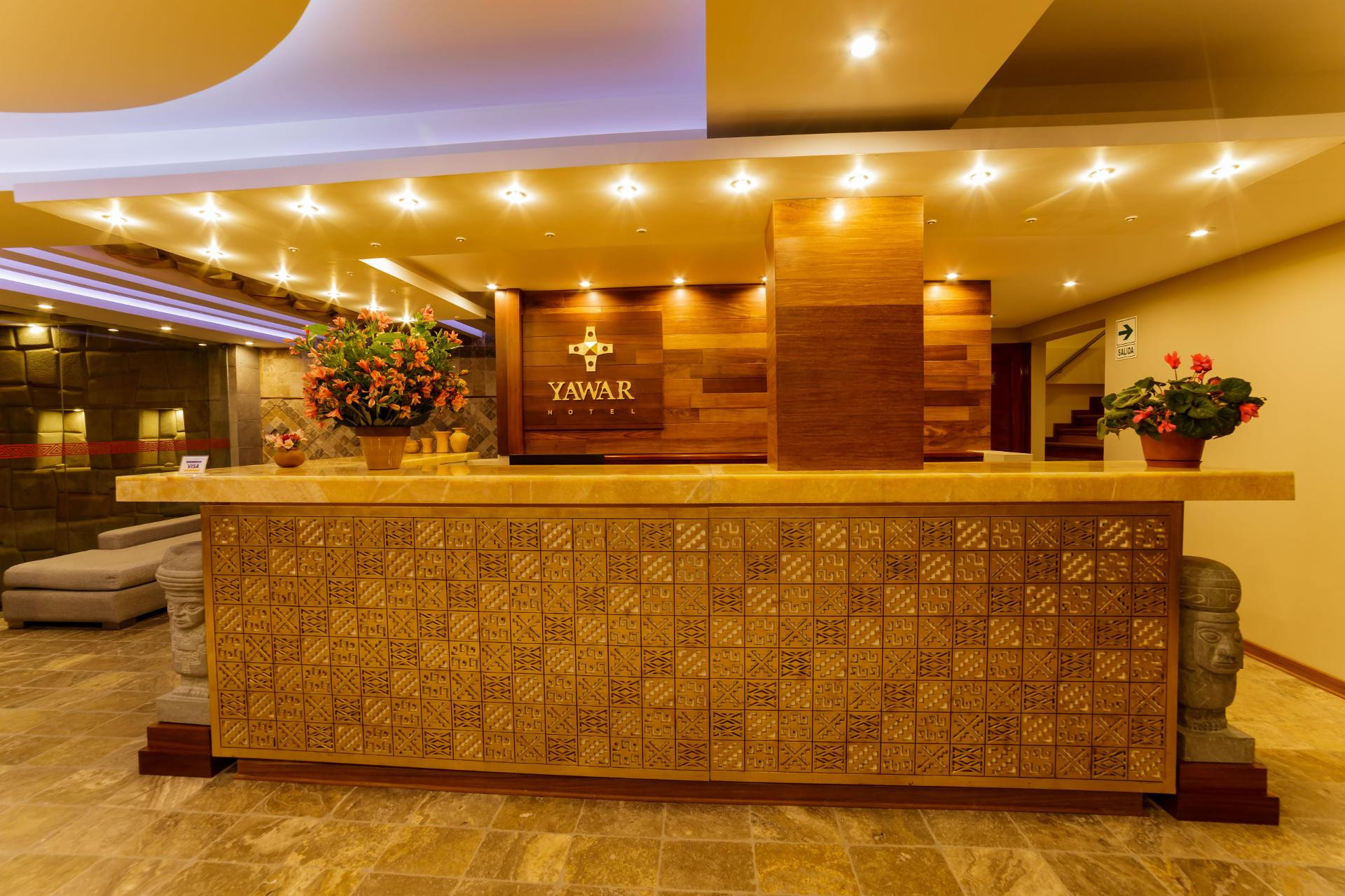 Vista Lobby Yawar Inka Hotel