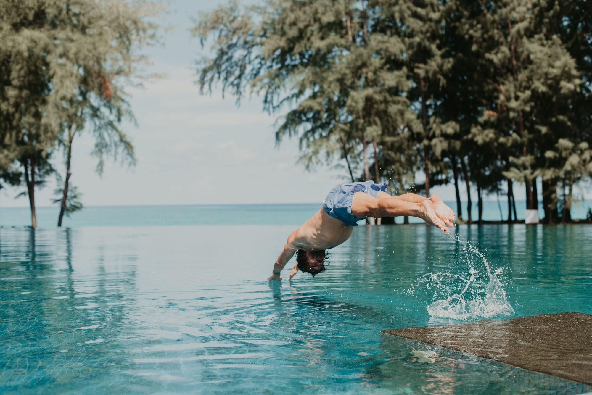 Vista Piscina Splash Beach Villa Resort