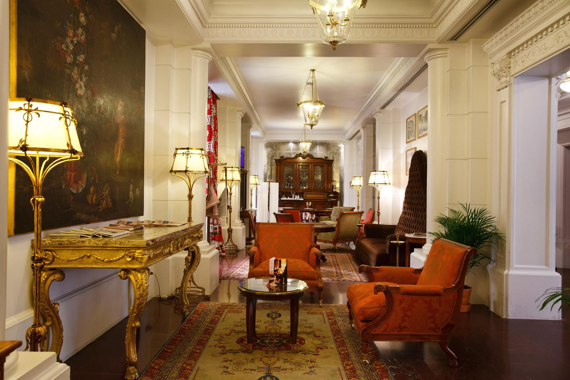 Vista Lobby Hotel Albani Firenze