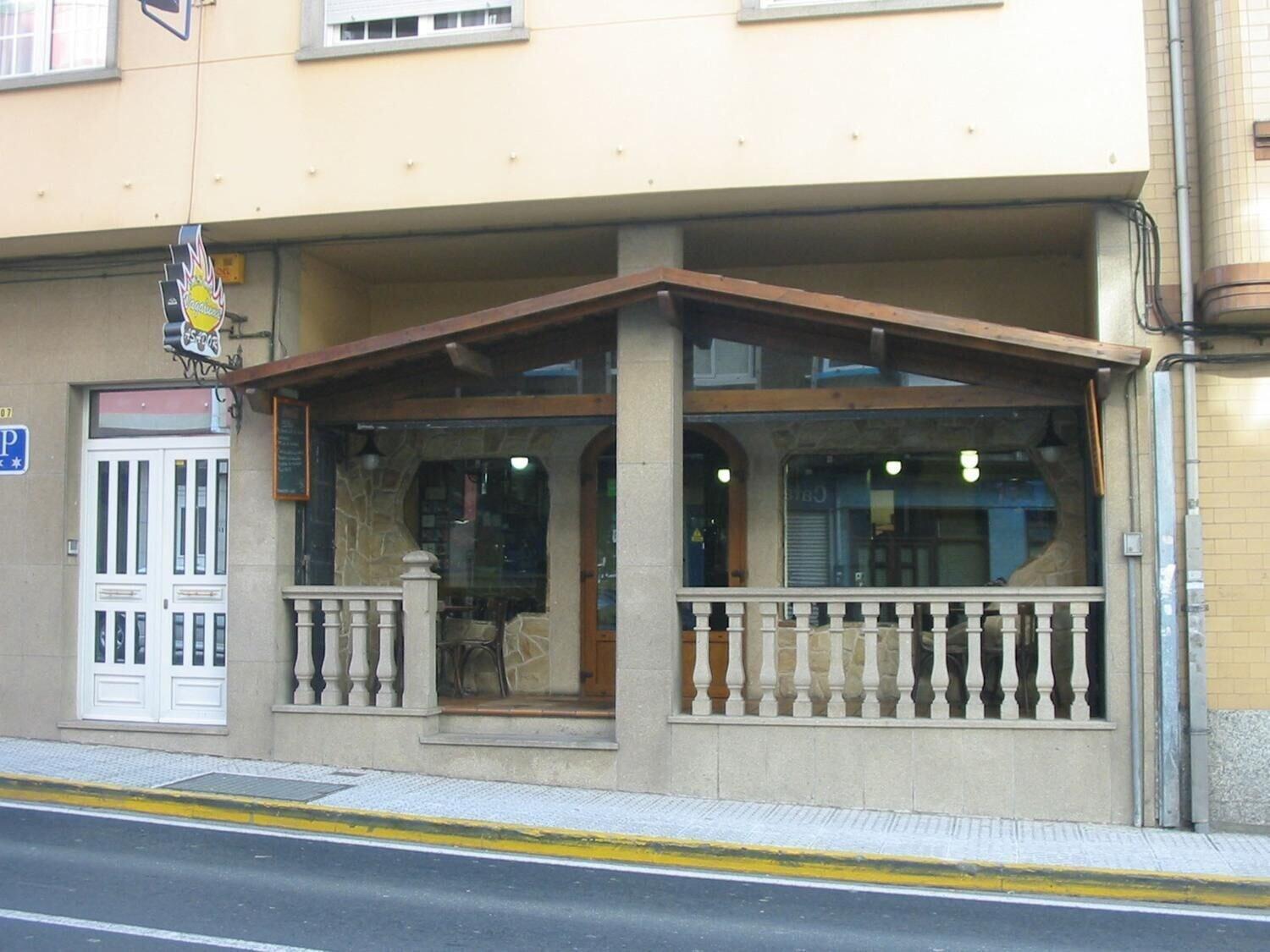 Vista Exterior Pensión Vagalume