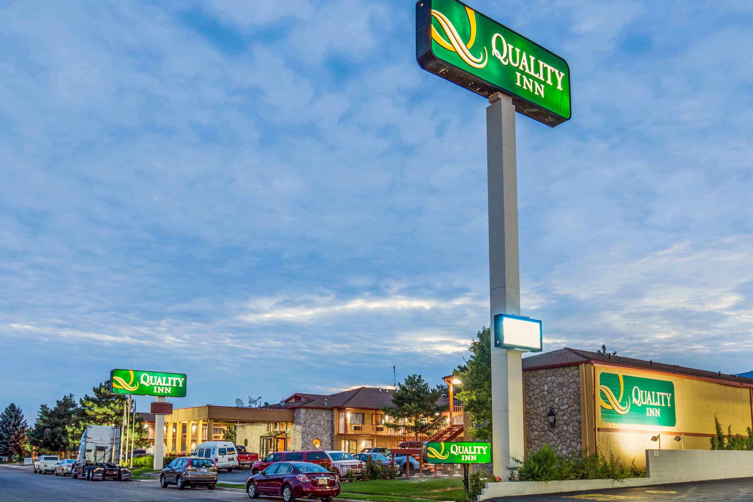 Vista Exterior Quality Inn Cedar City - University Area