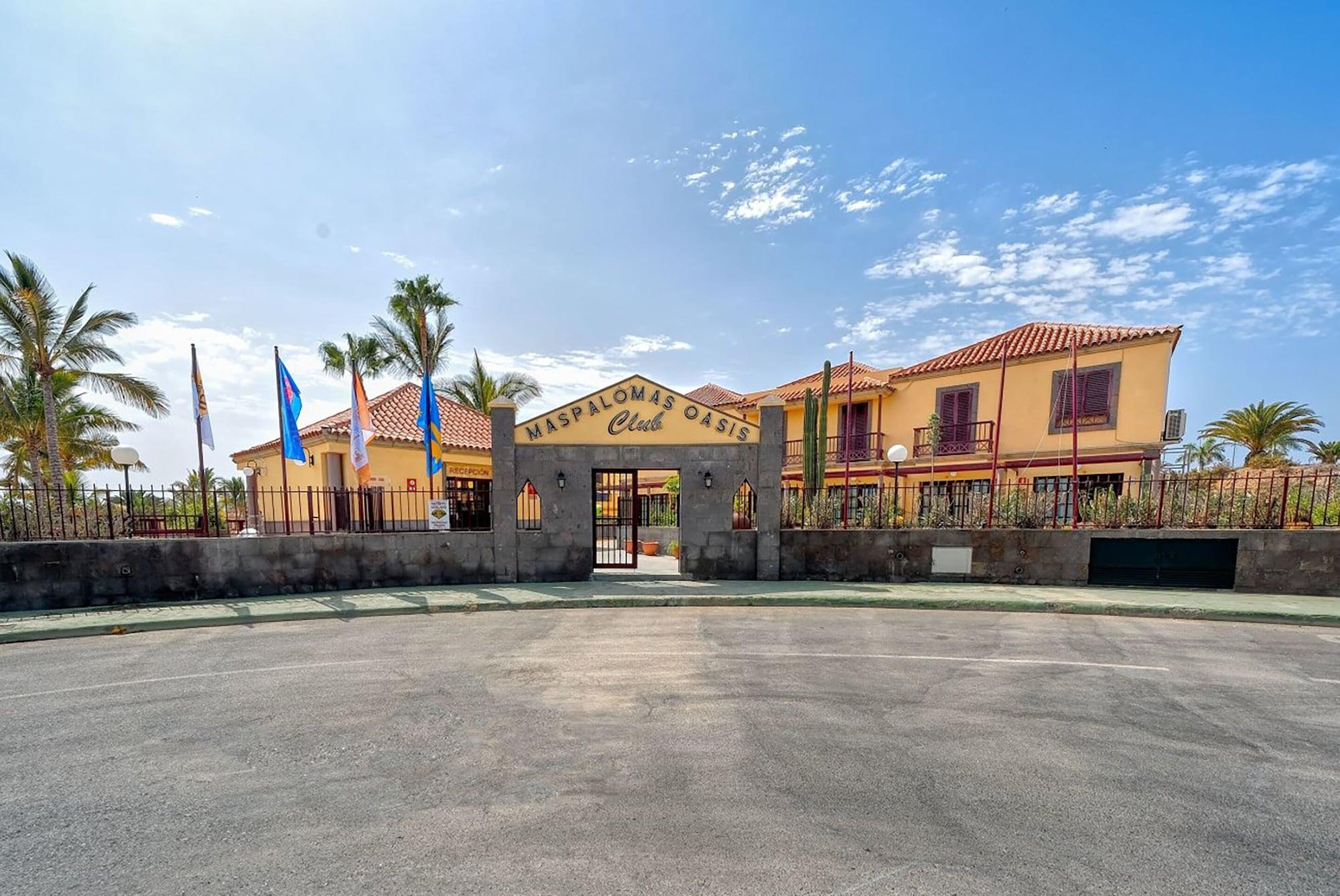 Vista Exterior Bungalows Maspalomas Oasis Club