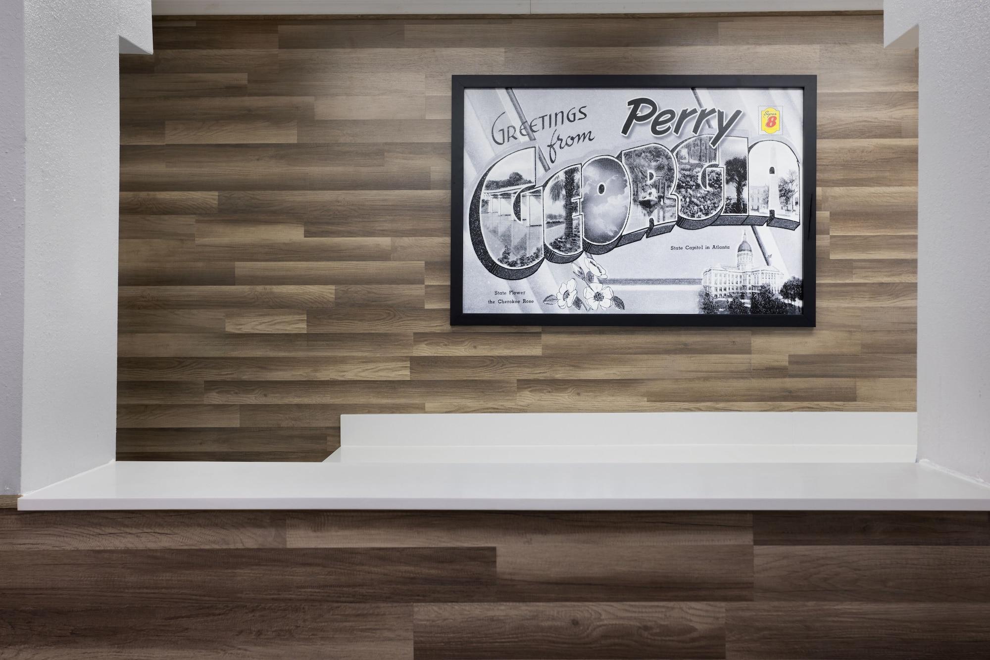 Vista Lobby Super 8 by Wyndham Perry National Fairground Area I-75