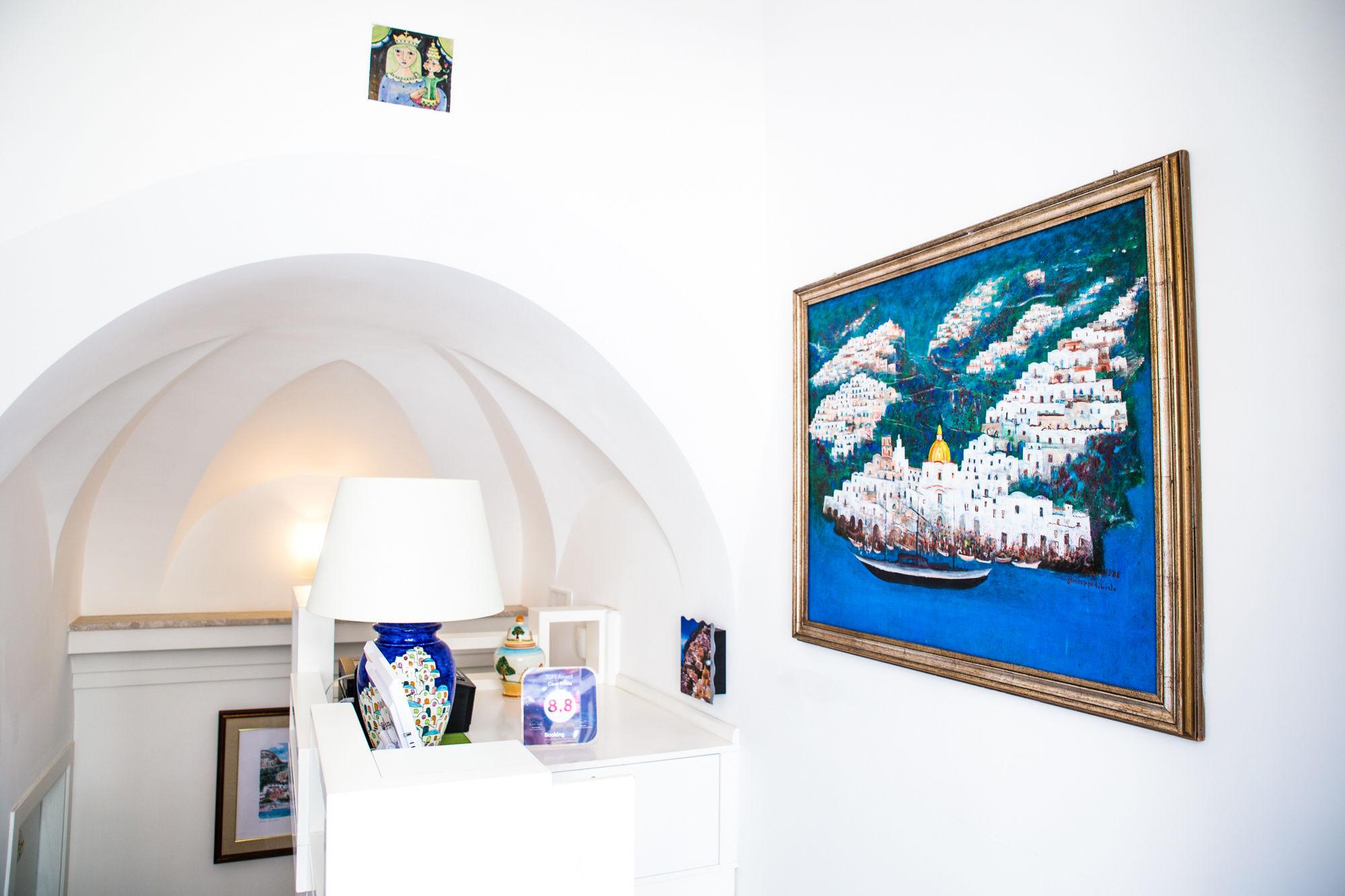 Vista Lobby B&B Casa Nilde Positano