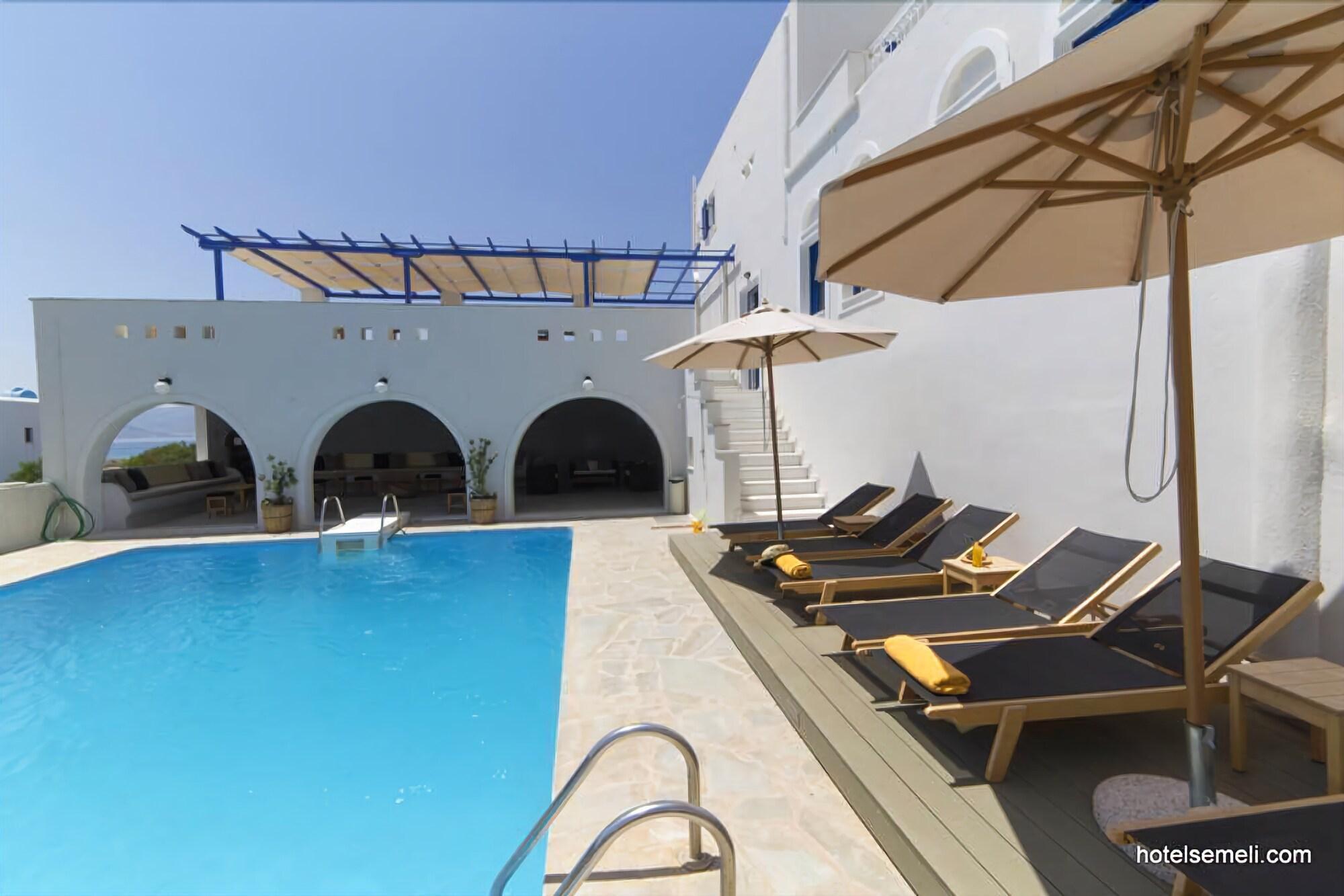 Vista Piscina Semeli Hotel