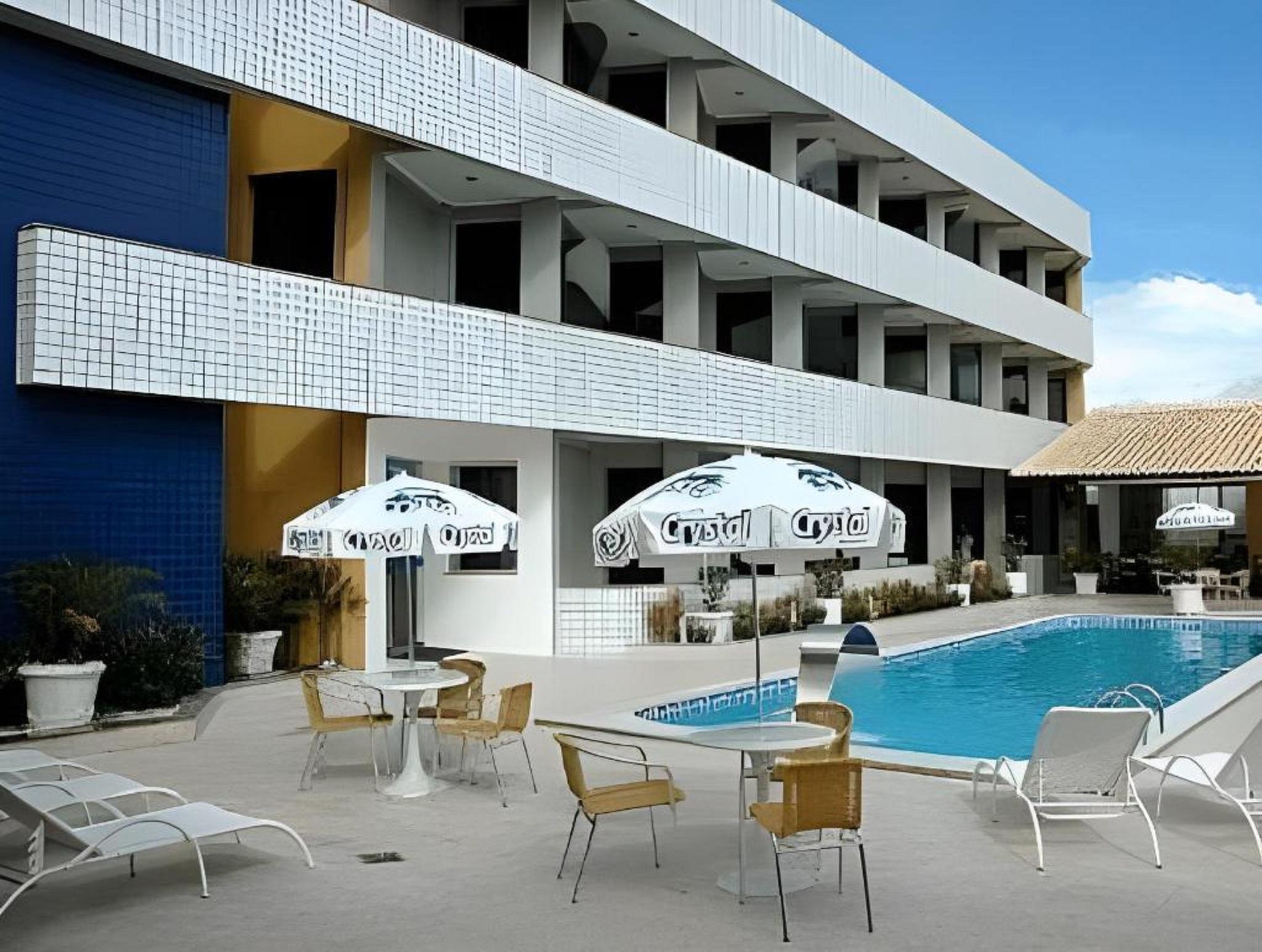 Vista Piscina Atalaia Apart Hotel