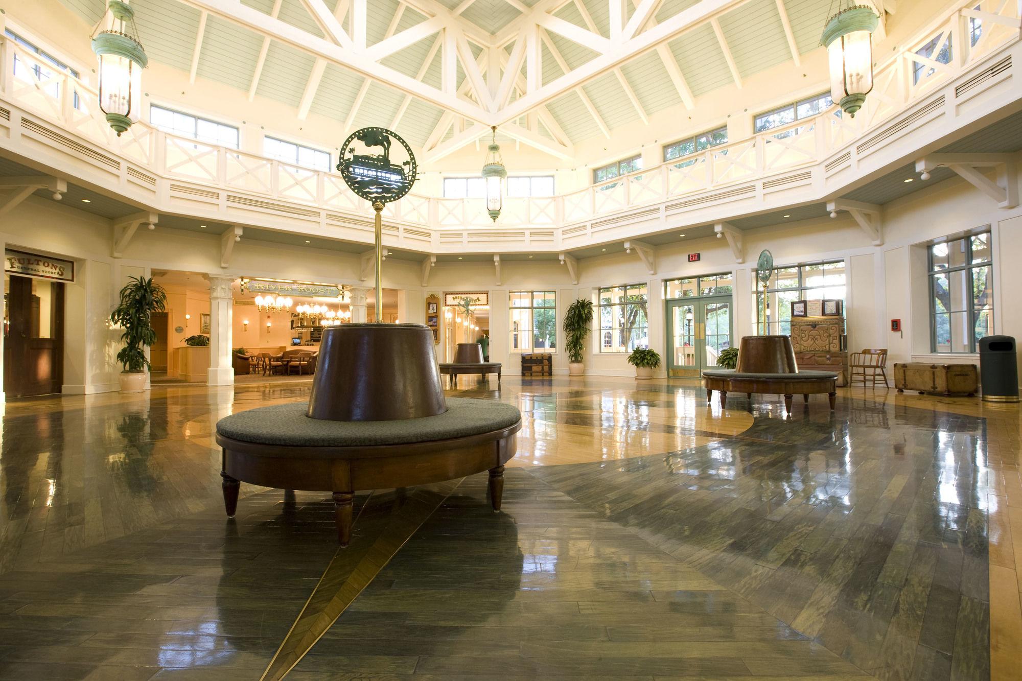 Vista Lobby Disney's Port Orleans Resort Riverside