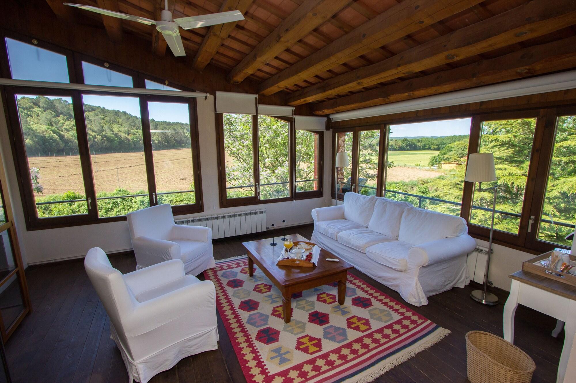 Vista Lobby Hotel Masia la Palma