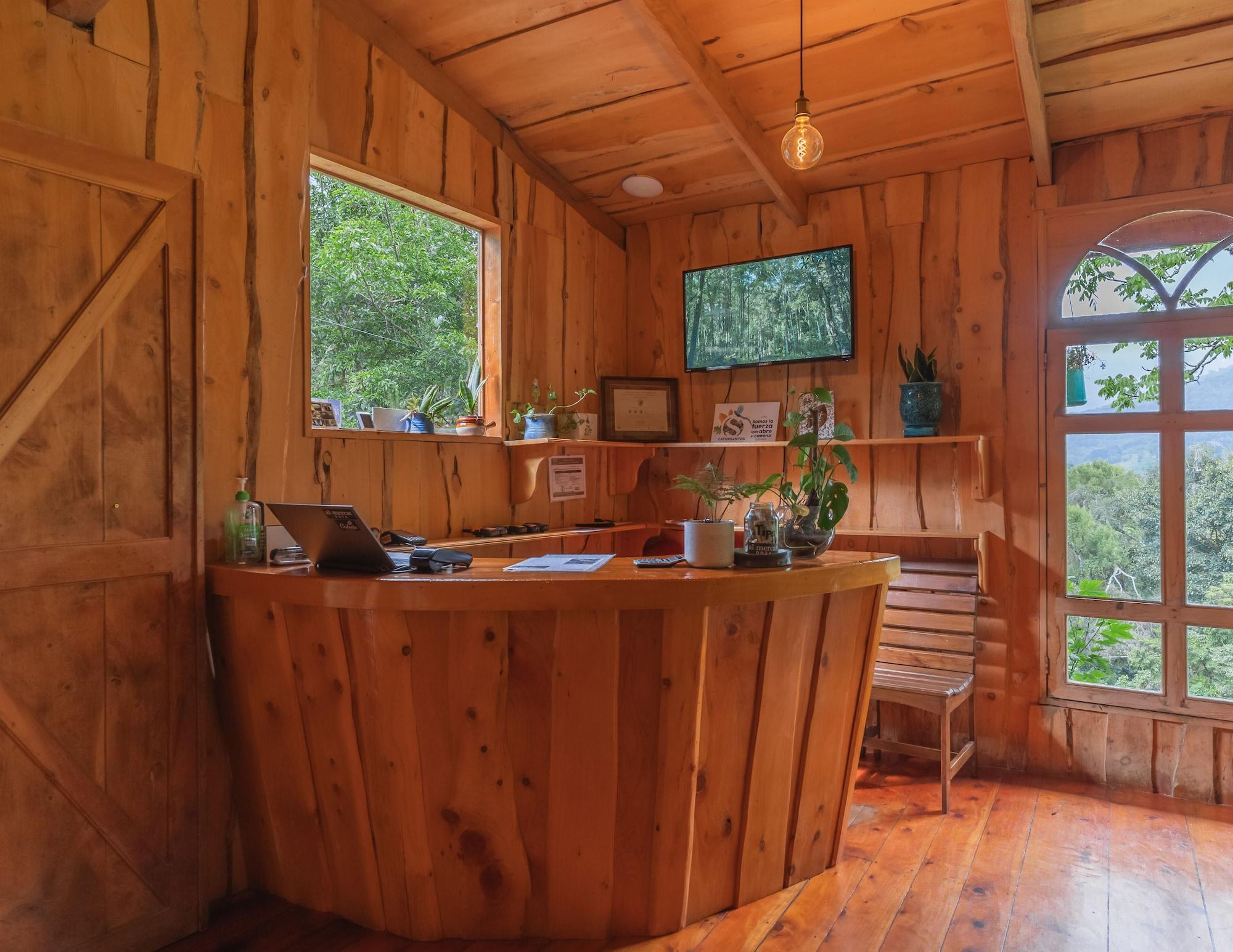 Vista Lobby Cedrela Ecolodge