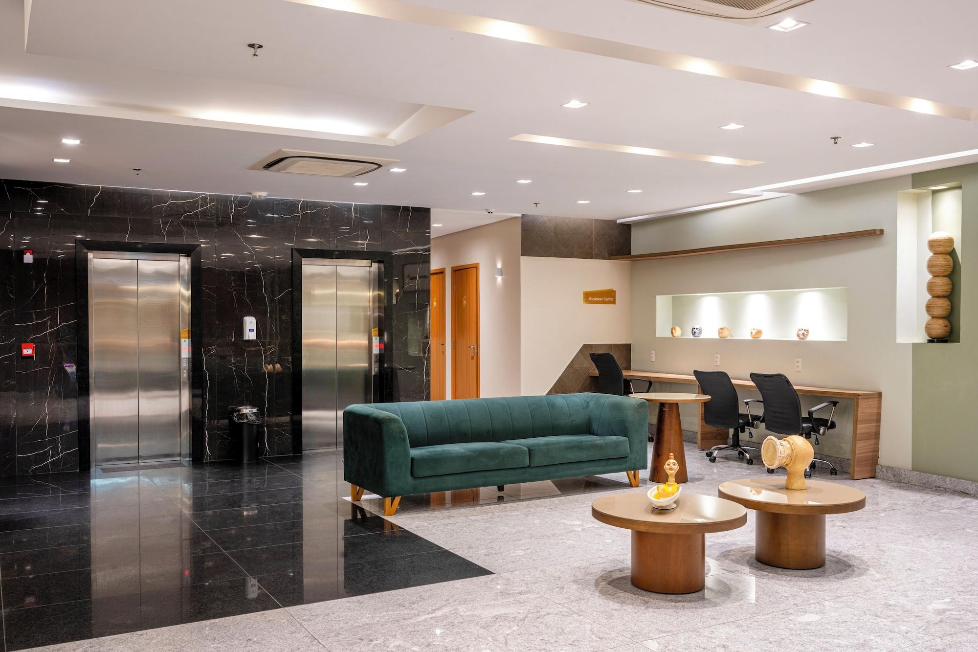 Vista Lobby Villa Park Hotel Recife