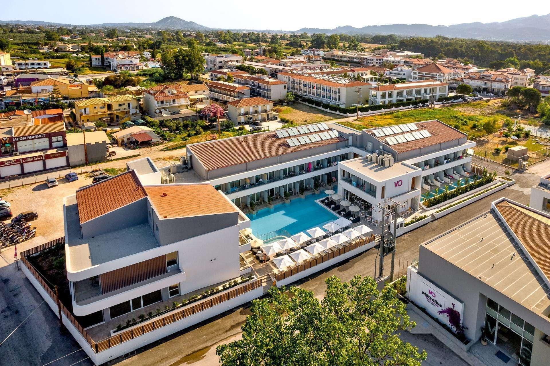 Vista Exterior White Olive Premium Laganas - All Inclusive