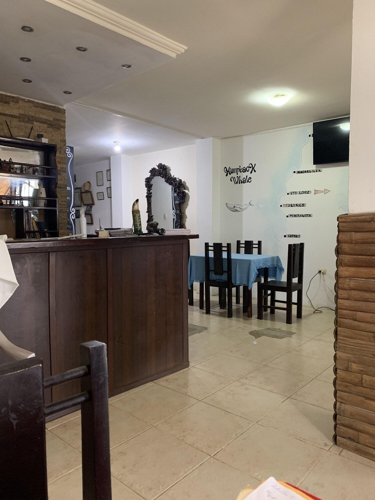 Vista Lobby Hostal Humpback Internacional